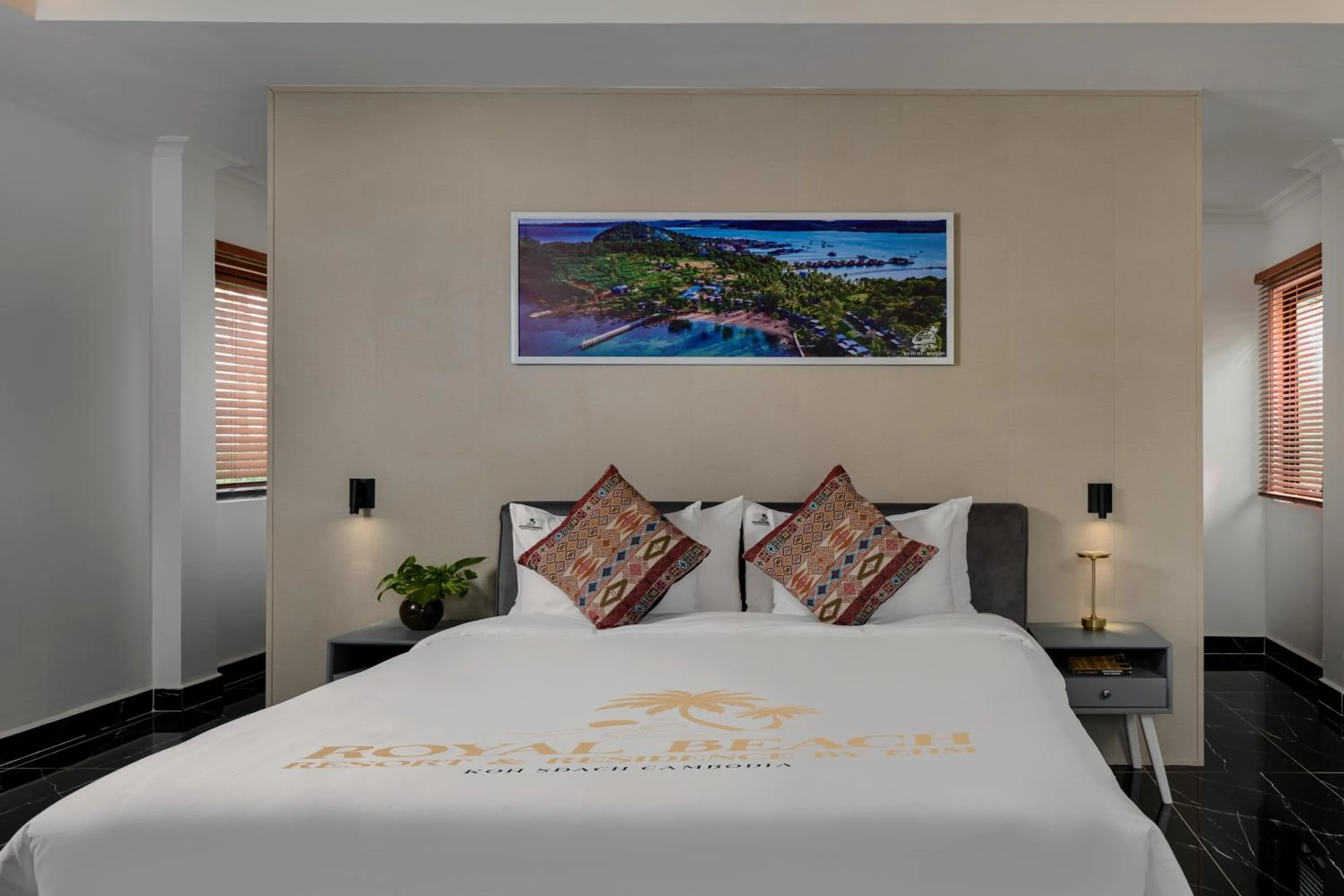Bed in Royal Beach Resort and Residence by EHM