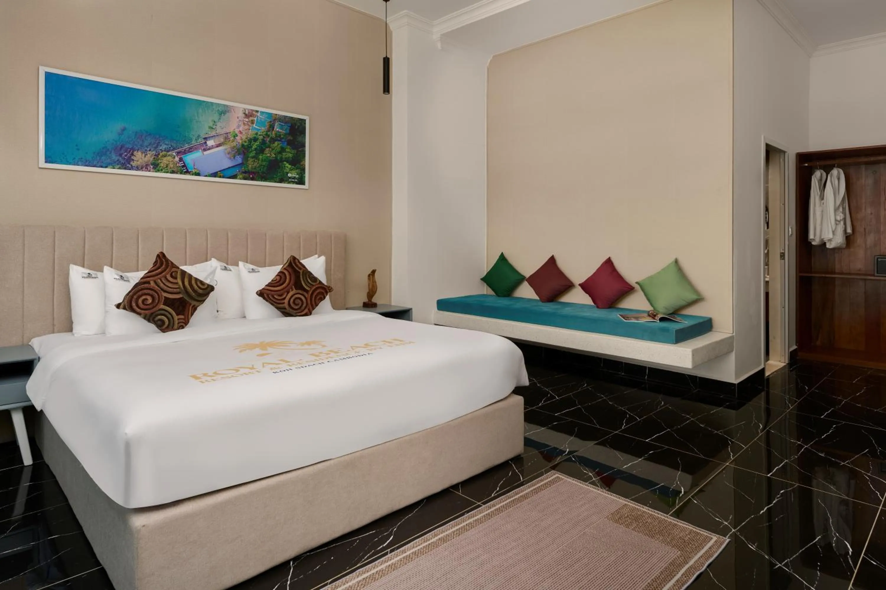 Bed in Royal Beach Resort and Residence by EHM