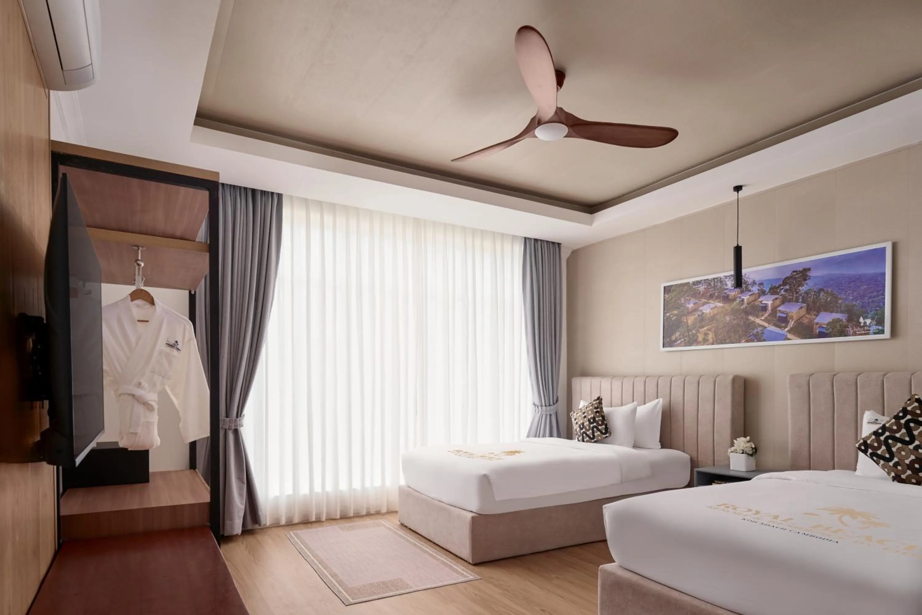 Bed in Royal Beach Resort and Residence by EHM