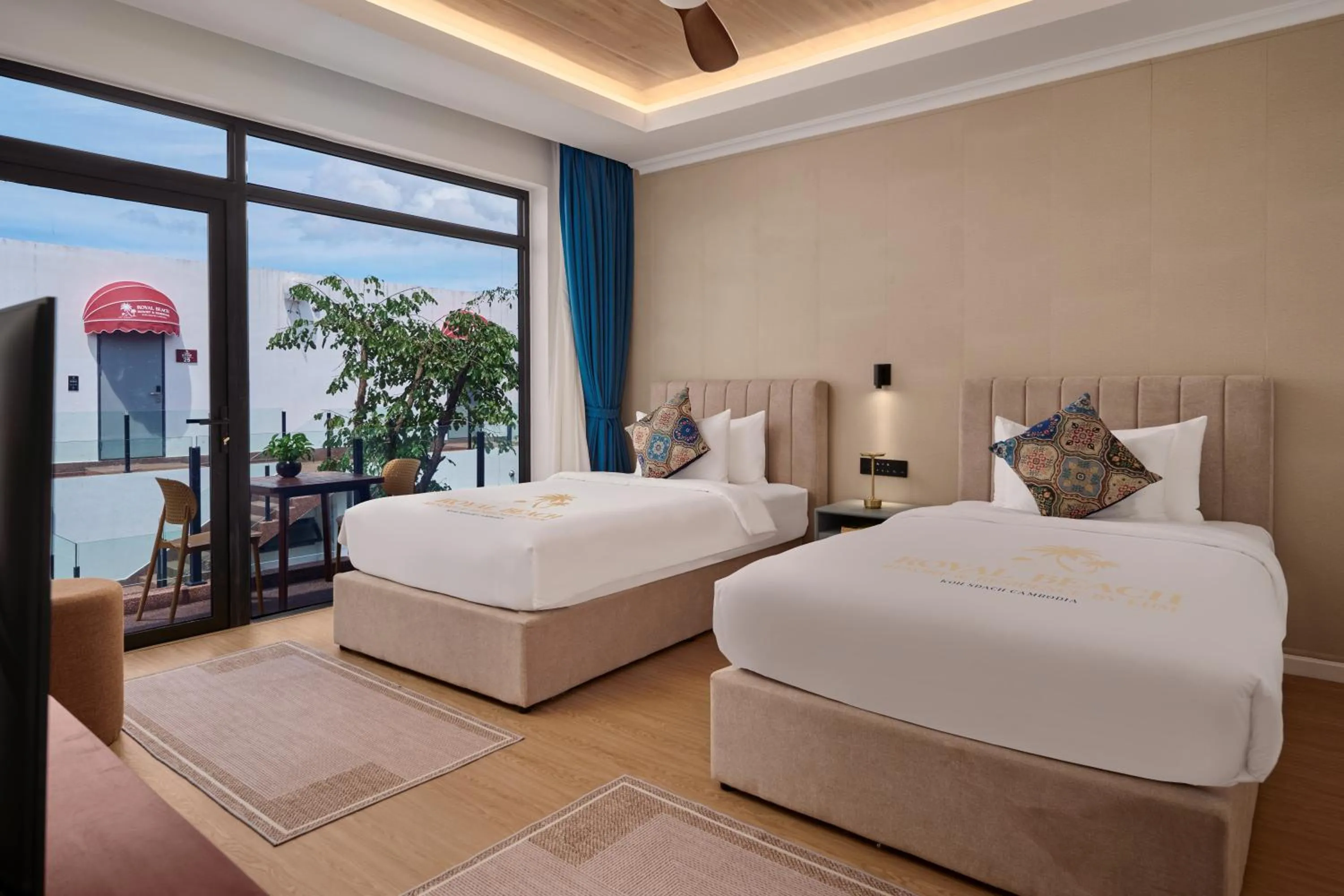 Bed in Royal Beach Resort and Residence by EHM