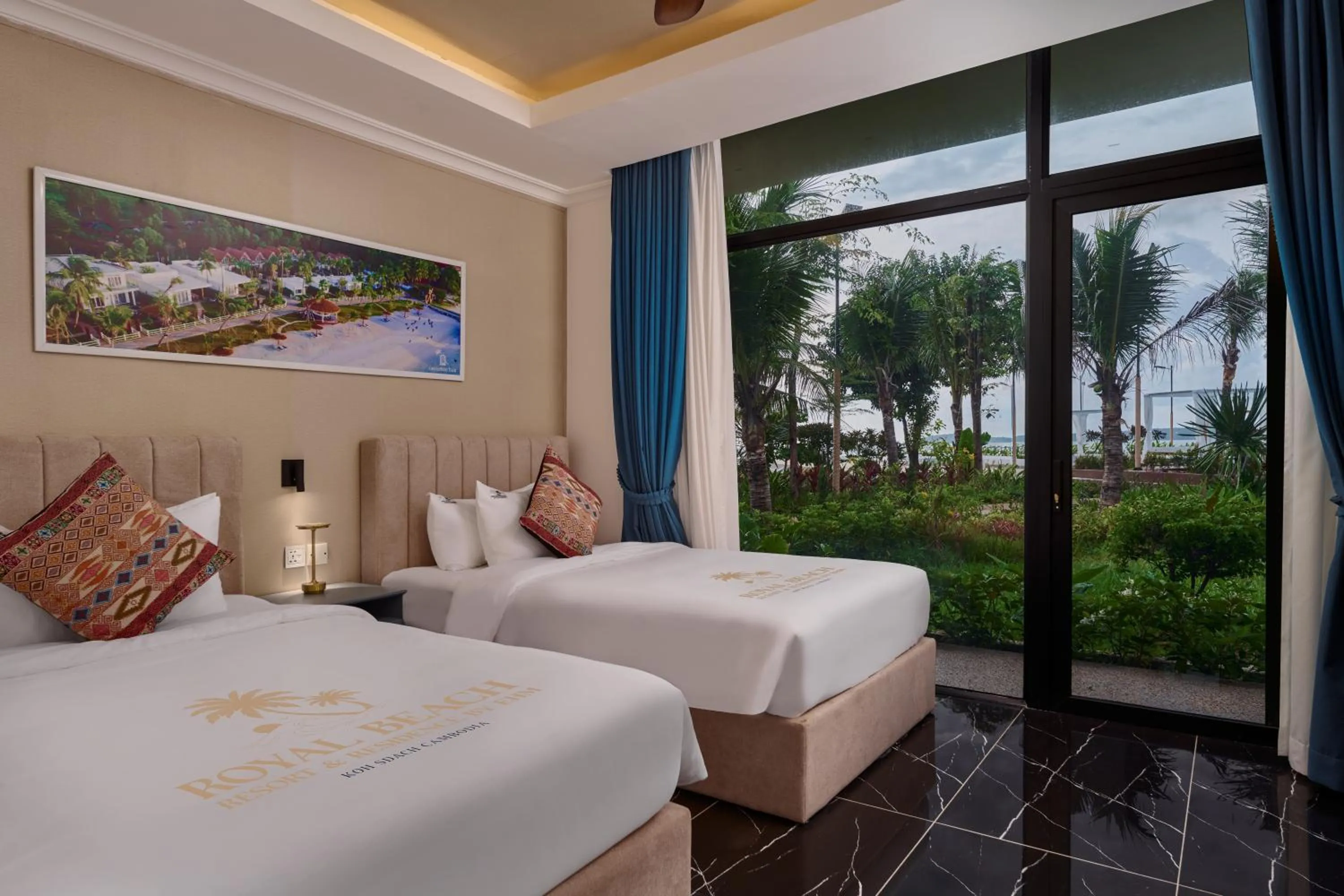 Bed in Royal Beach Resort and Residence by EHM