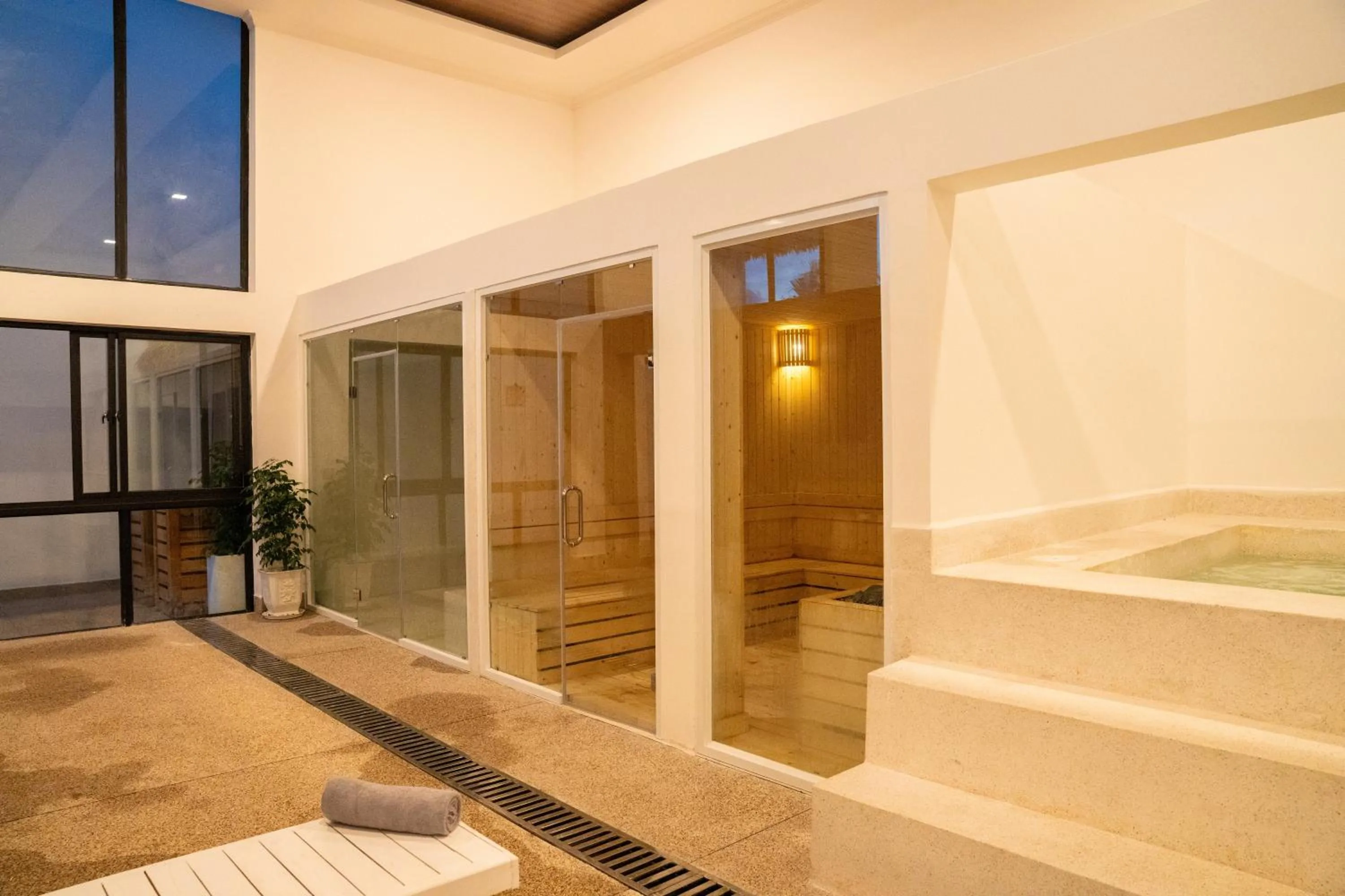 Steam room in Royal Beach Resort and Residence by EHM