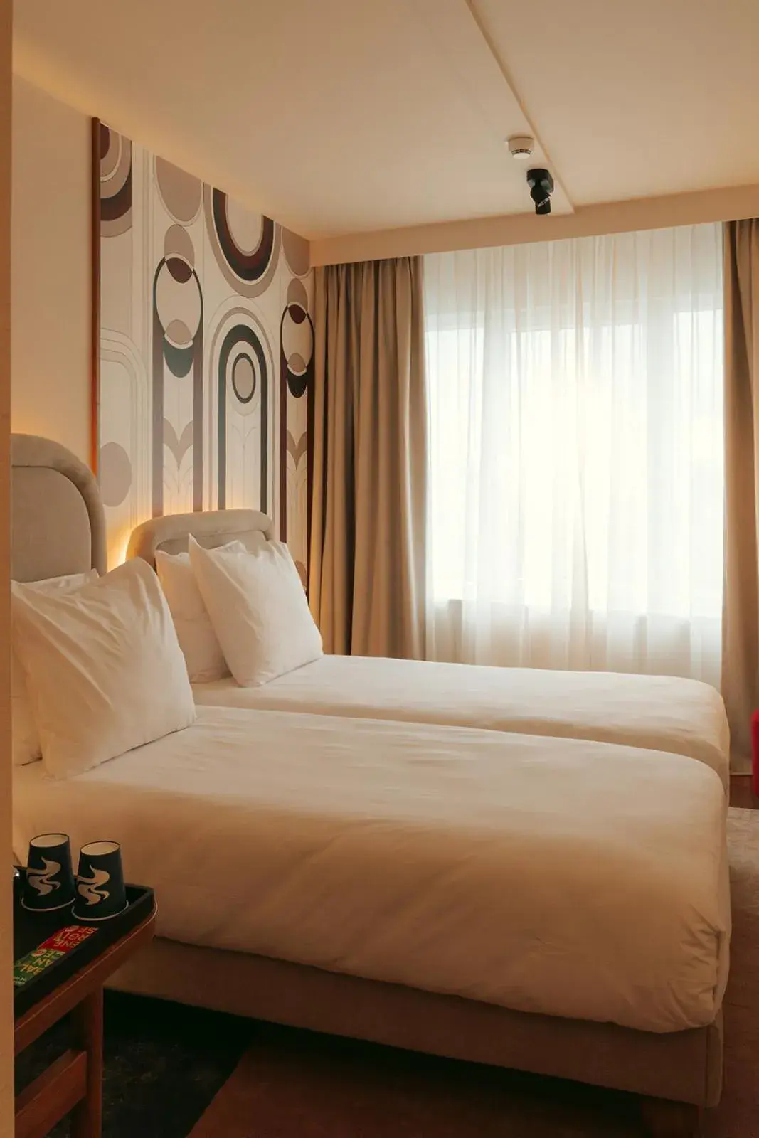 Superior Twin Room with City View in Via Antwerp Superior Twin Room with City View in Via Antwerp