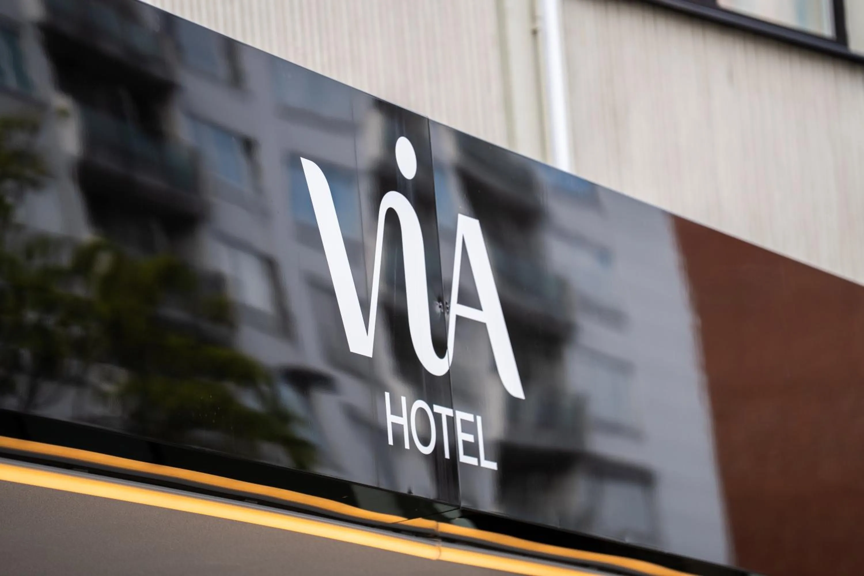 Logo/Certificate/Sign in Via Antwerp