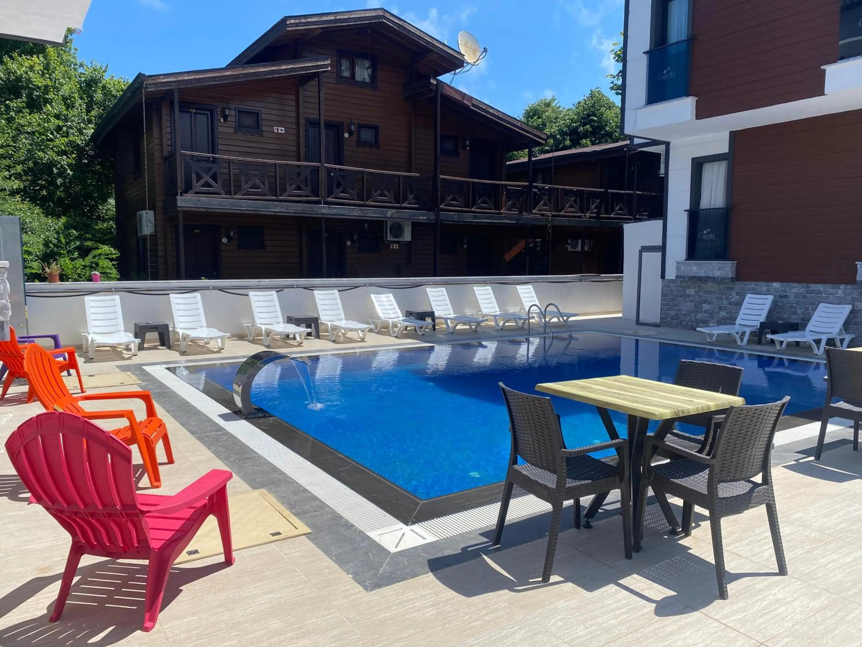 Swimming pool in Ağva Capella Hideaway Hotel