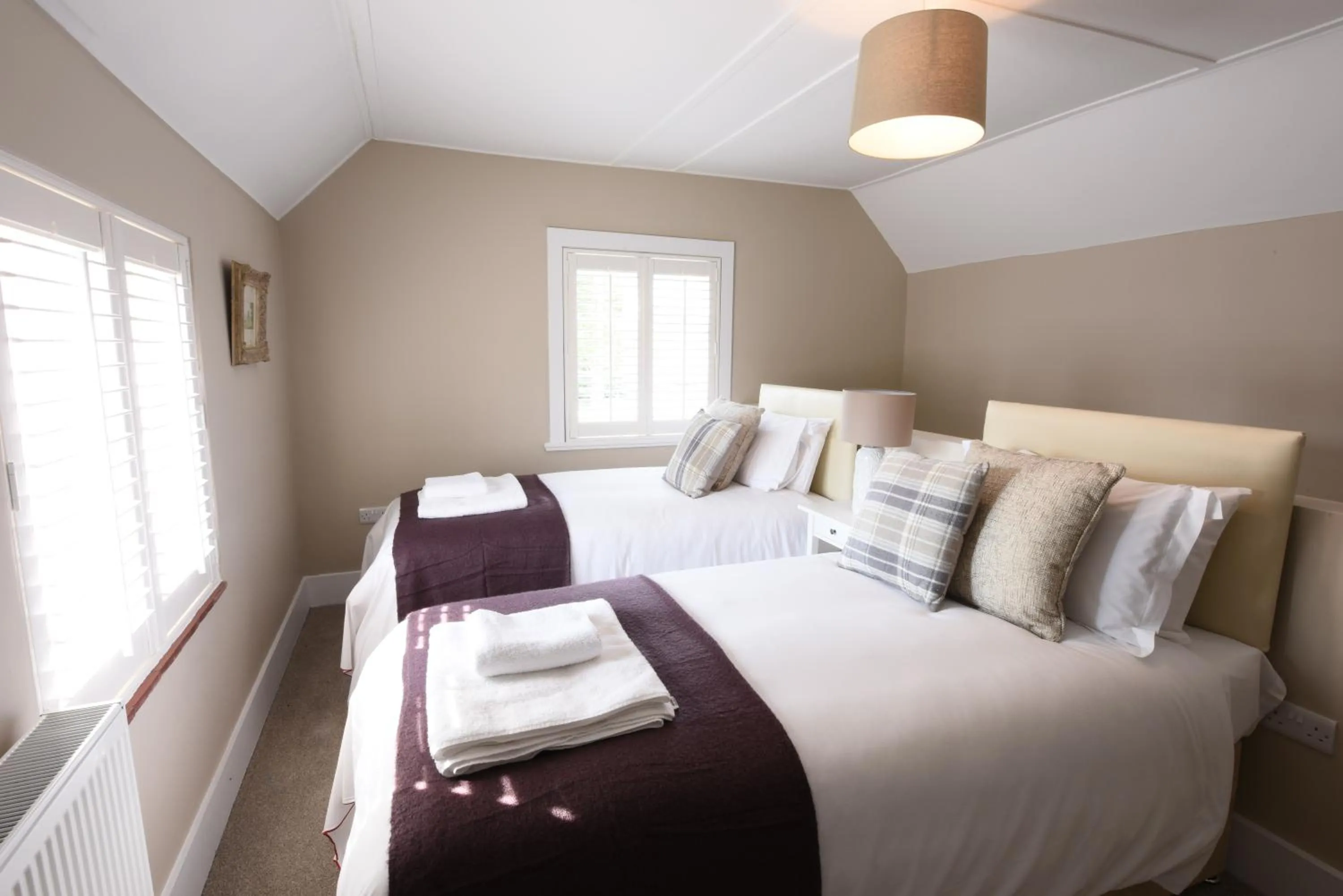 Bed in Woodstock Suites