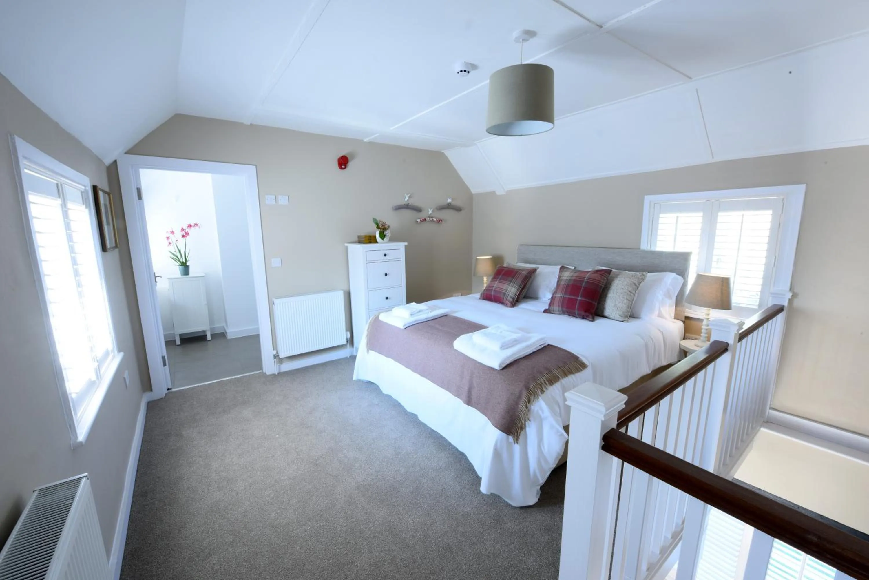 Bed in Woodstock Suites