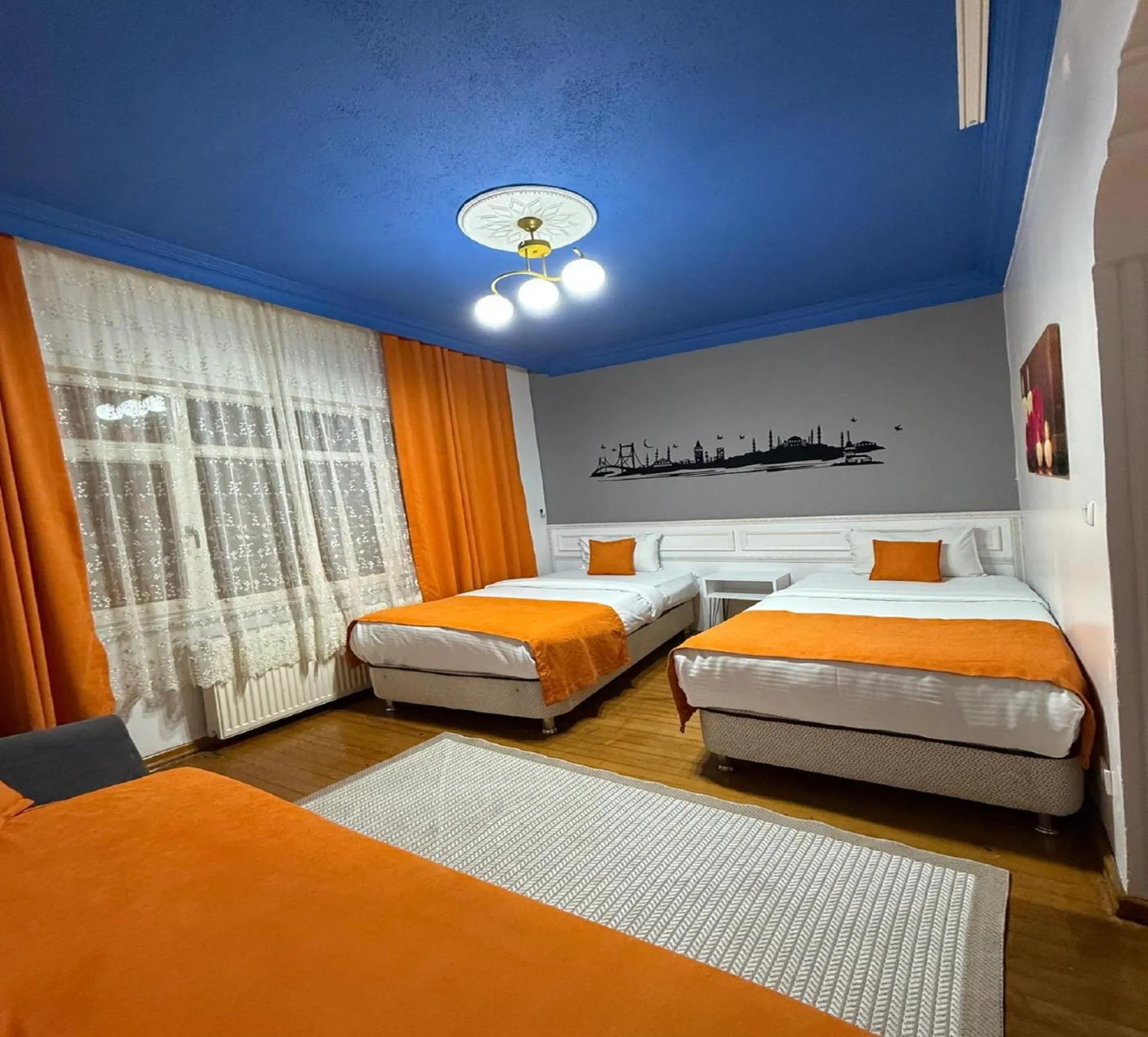 Bed in Unique Suite Hotel