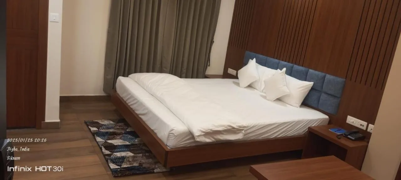 Bed in Hotel Global Retreat