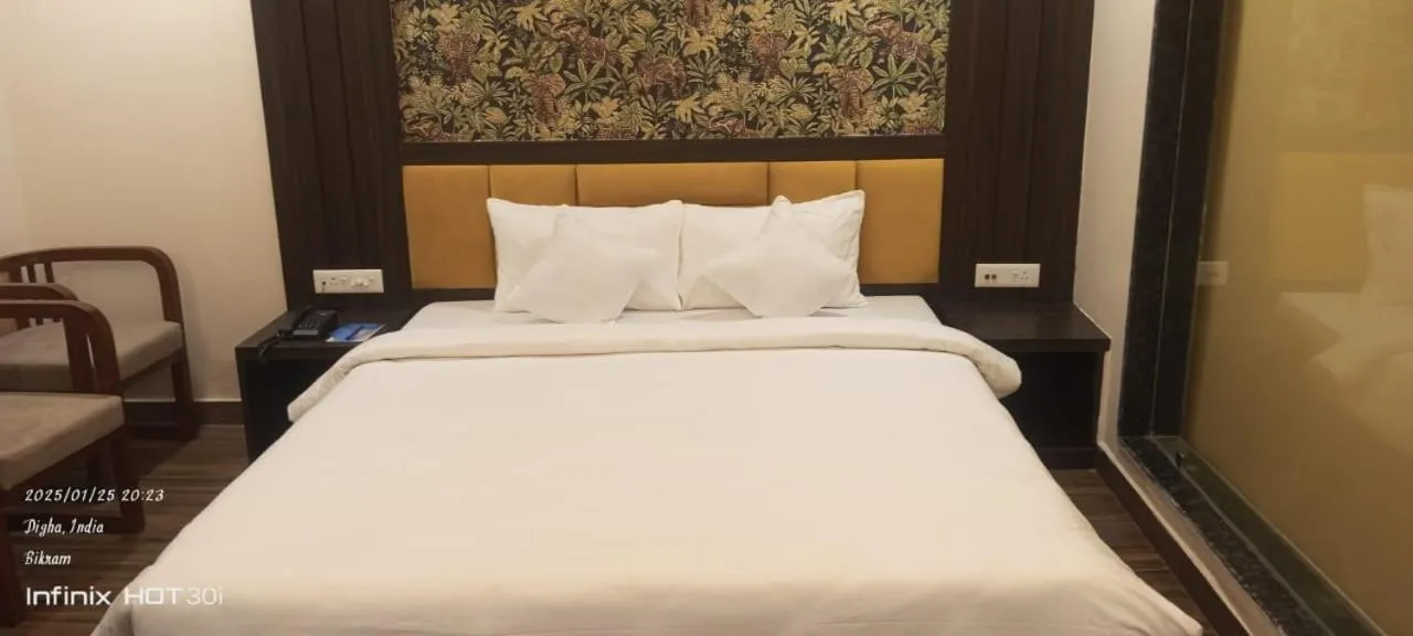 Bed in Hotel Global Retreat
