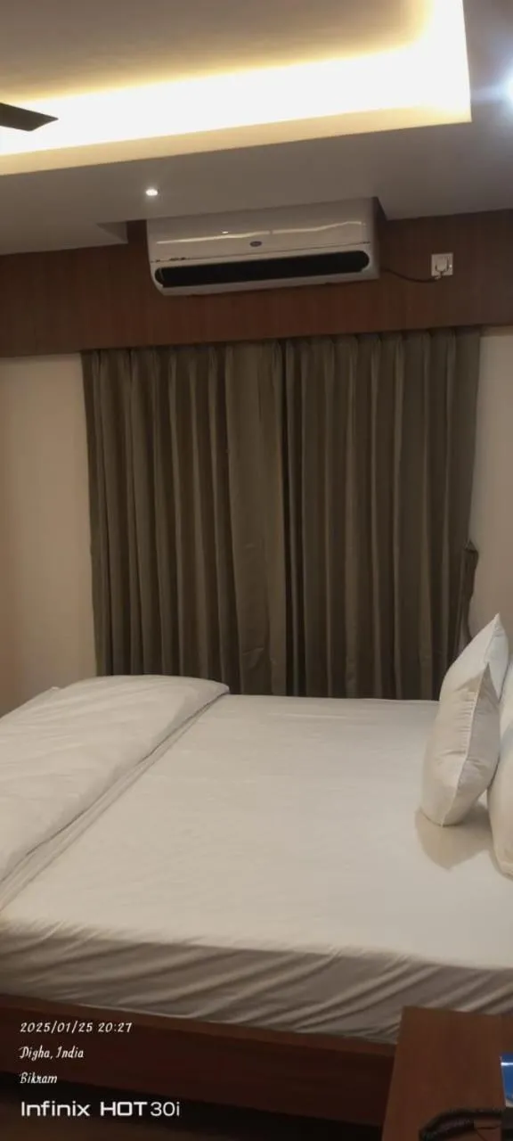 Bed in Hotel Global Retreat