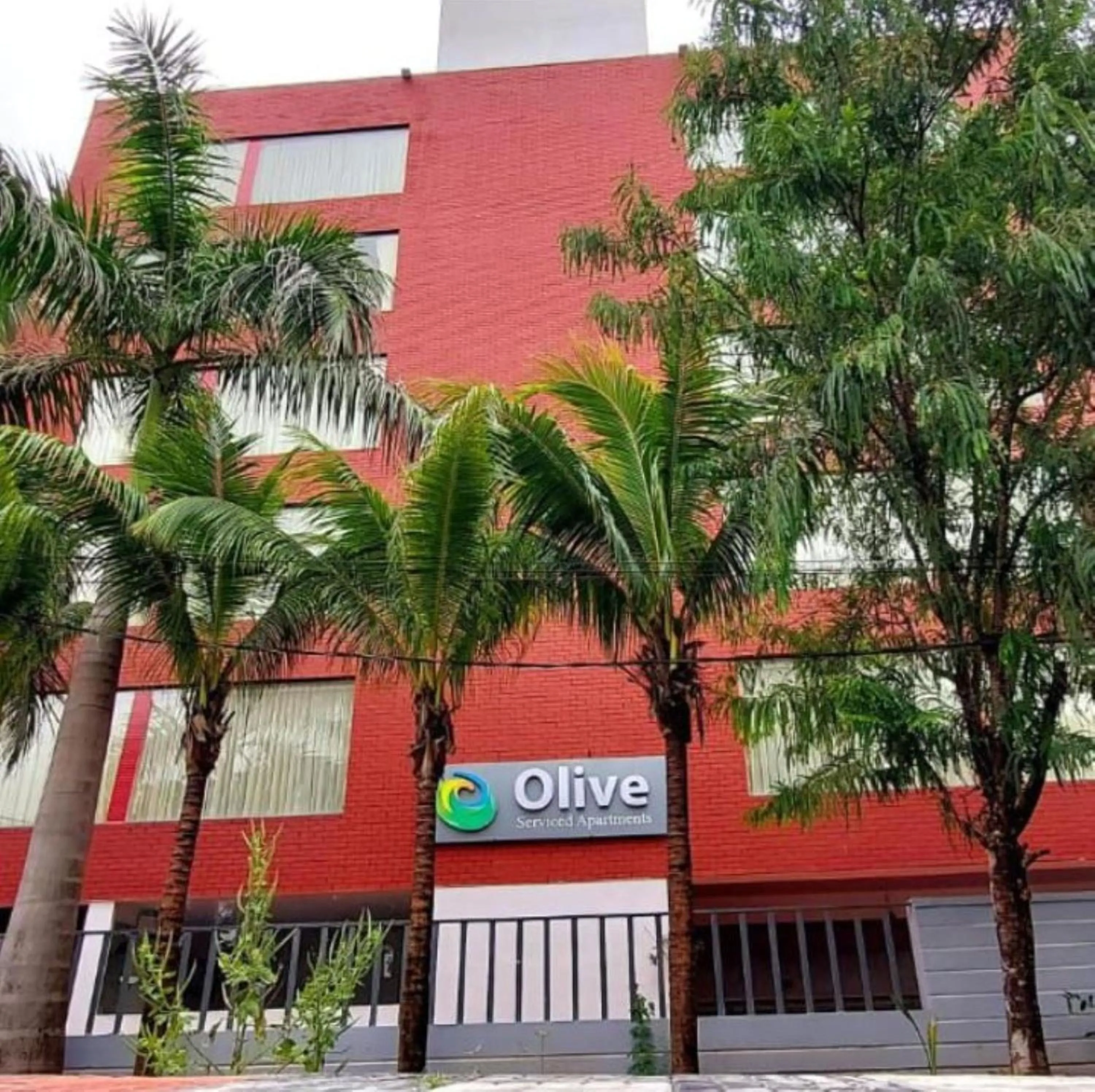 Property building in Olive Serviced Apartments - HICC Hitex Hyderabad