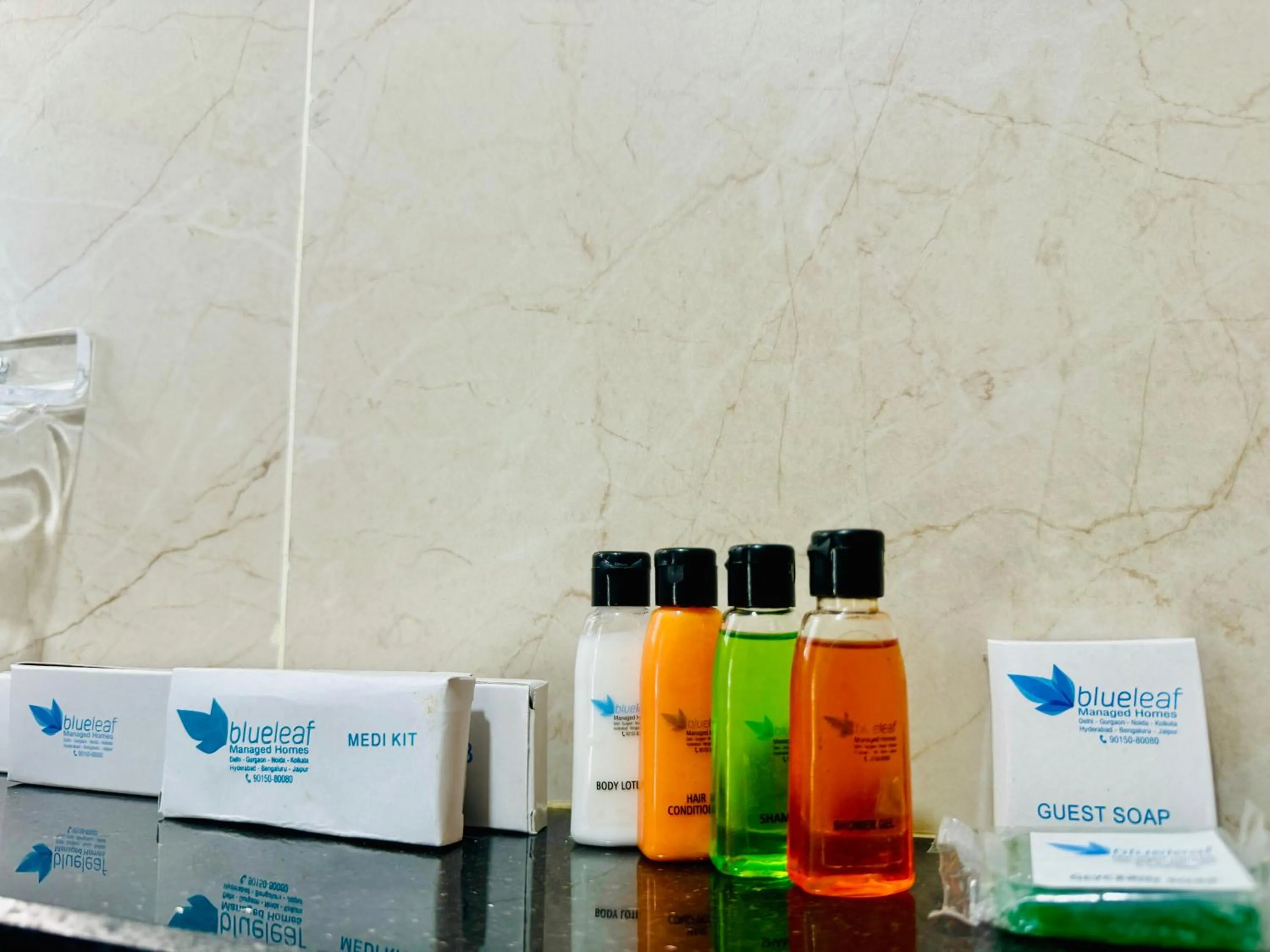 Bathroom in Olive Serviced Apartments - HICC Hitex Hyderabad