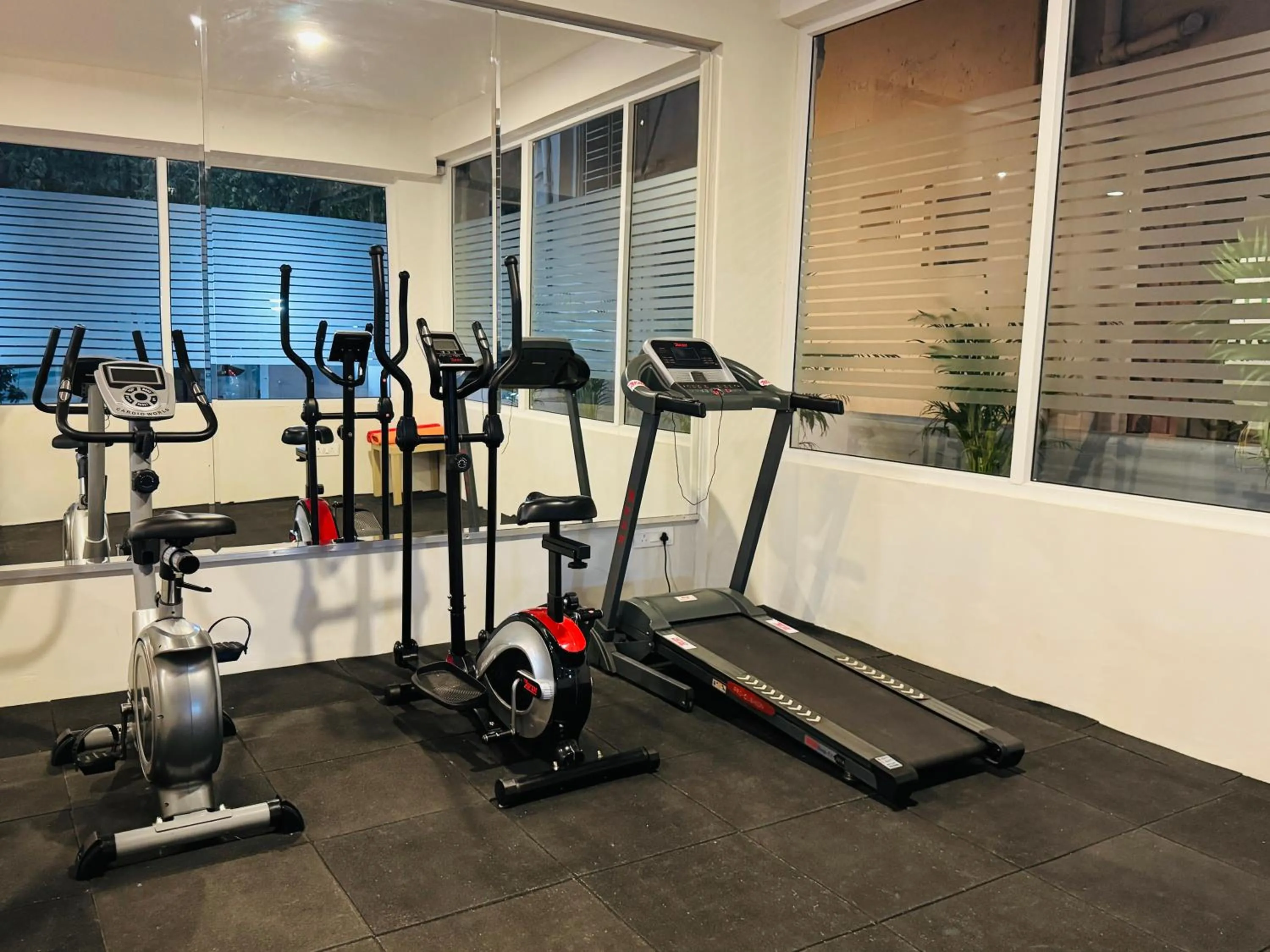 Fitness centre/facilities in Olive Serviced Apartments - HICC Hitex Hyderabad