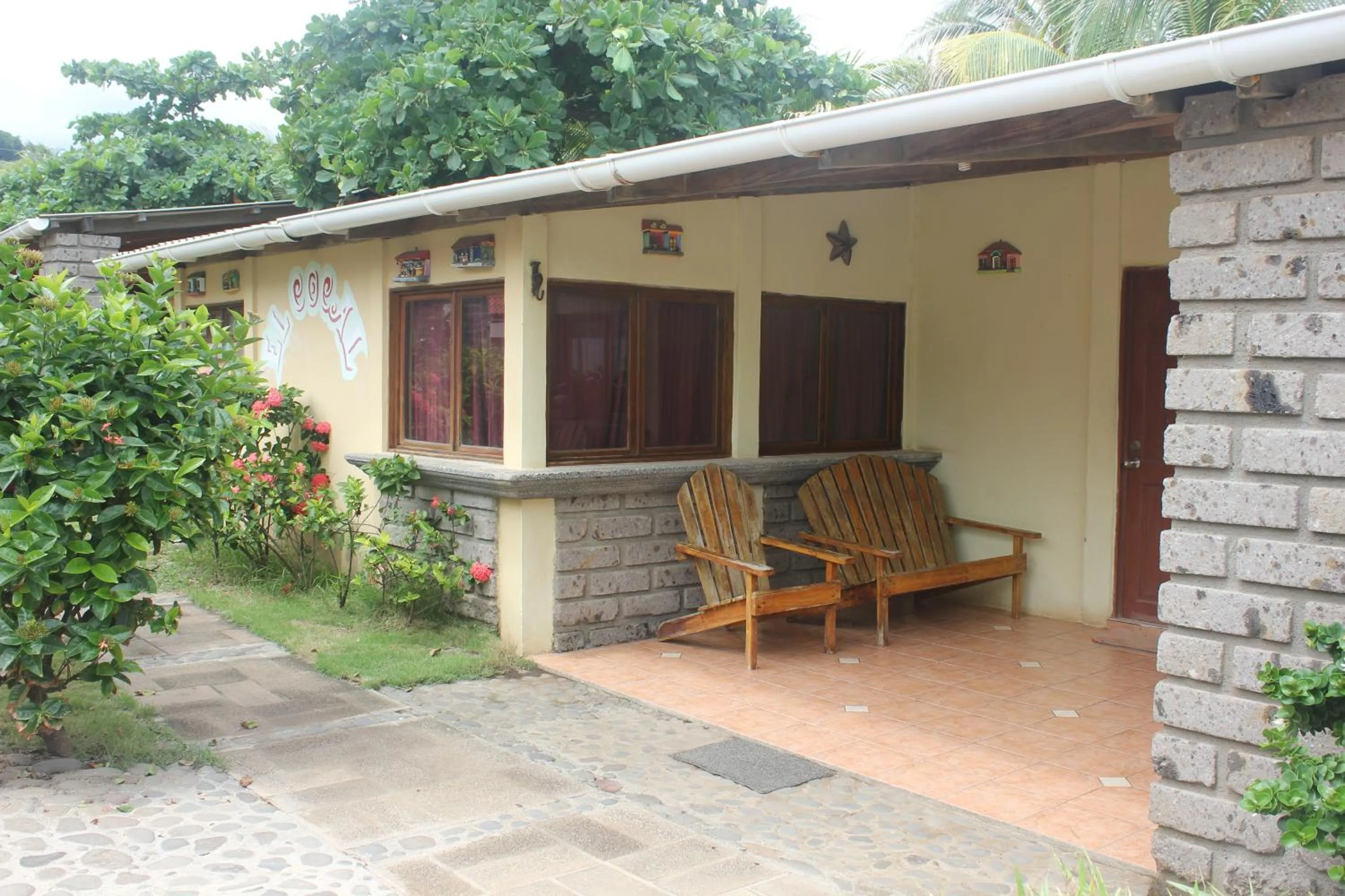 Patio in Punta Roca Surf Resort