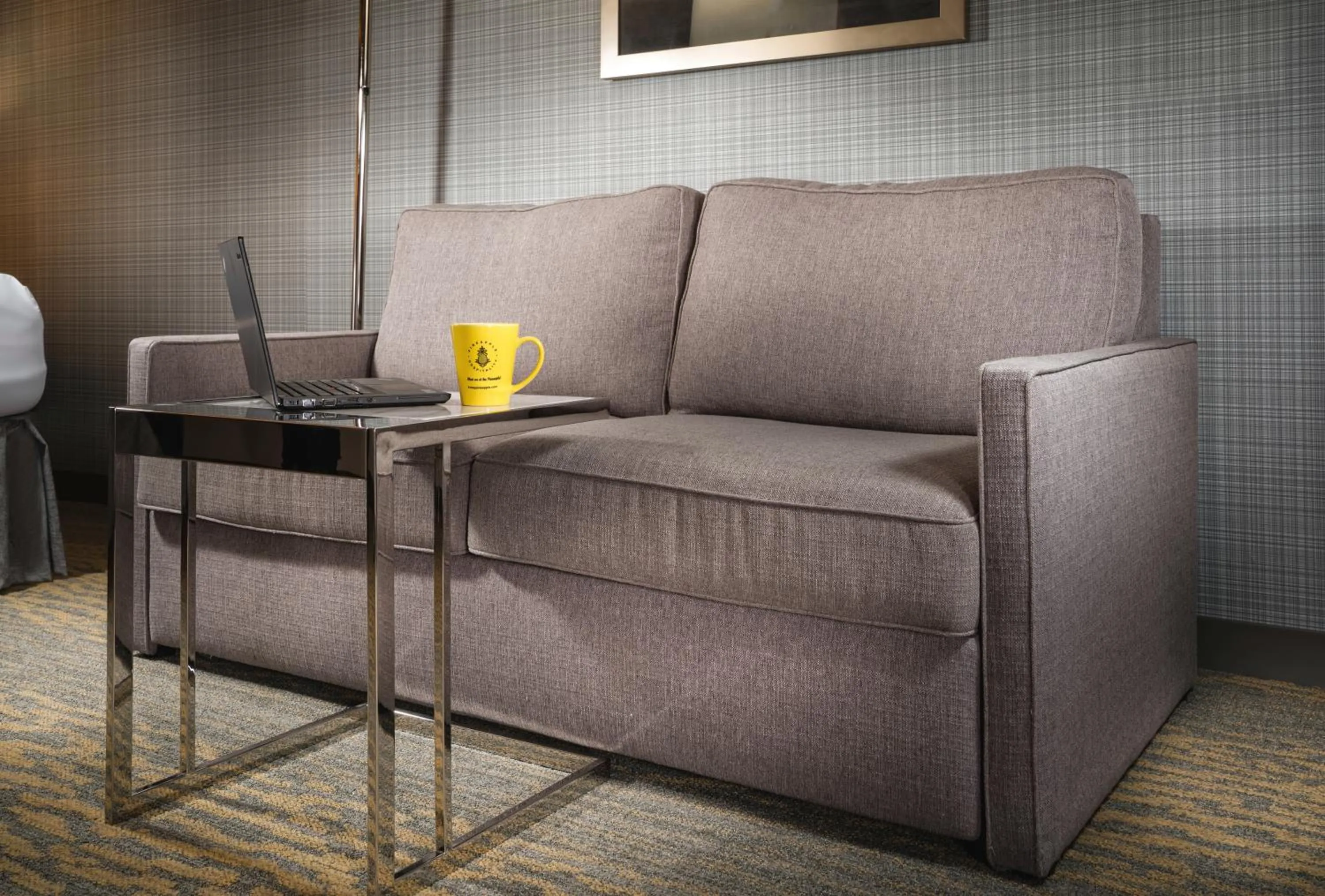 Seating area in Staypineapple, Hotel Z, Gaslamp San Diego