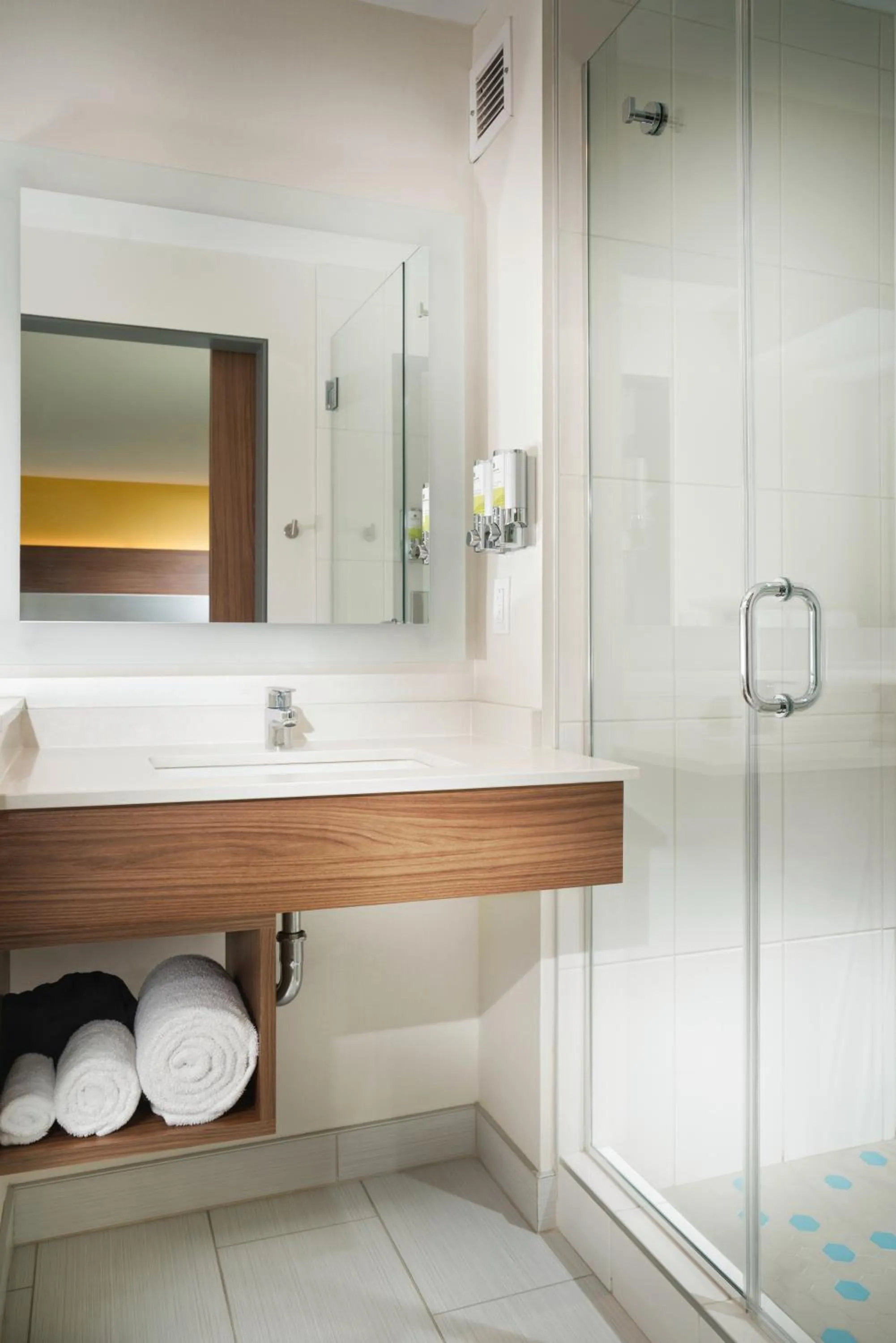 Shower in Staypineapple, Hotel Z, Gaslamp San Diego