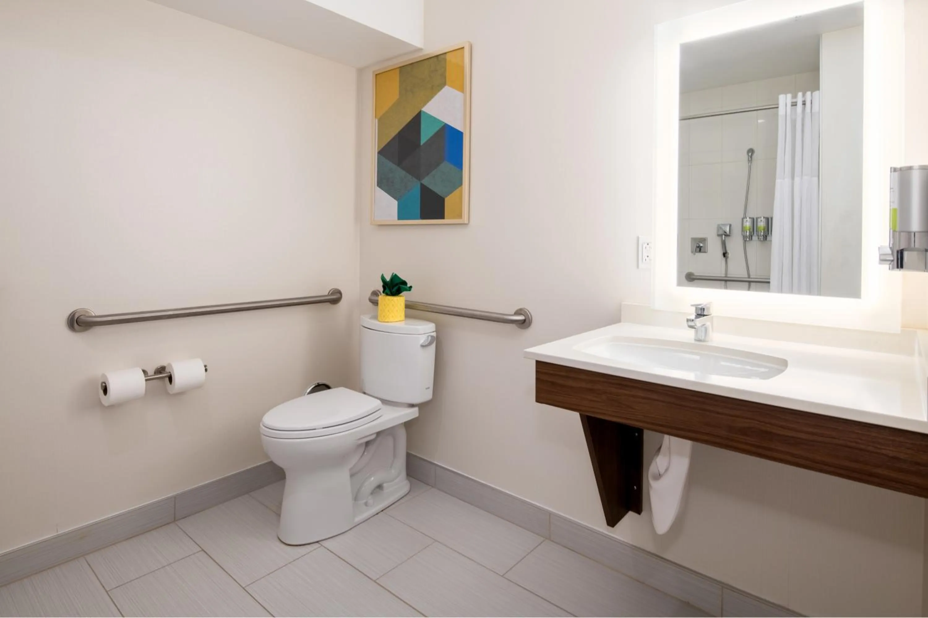 Toilet in Staypineapple, Hotel Z, Gaslamp San Diego