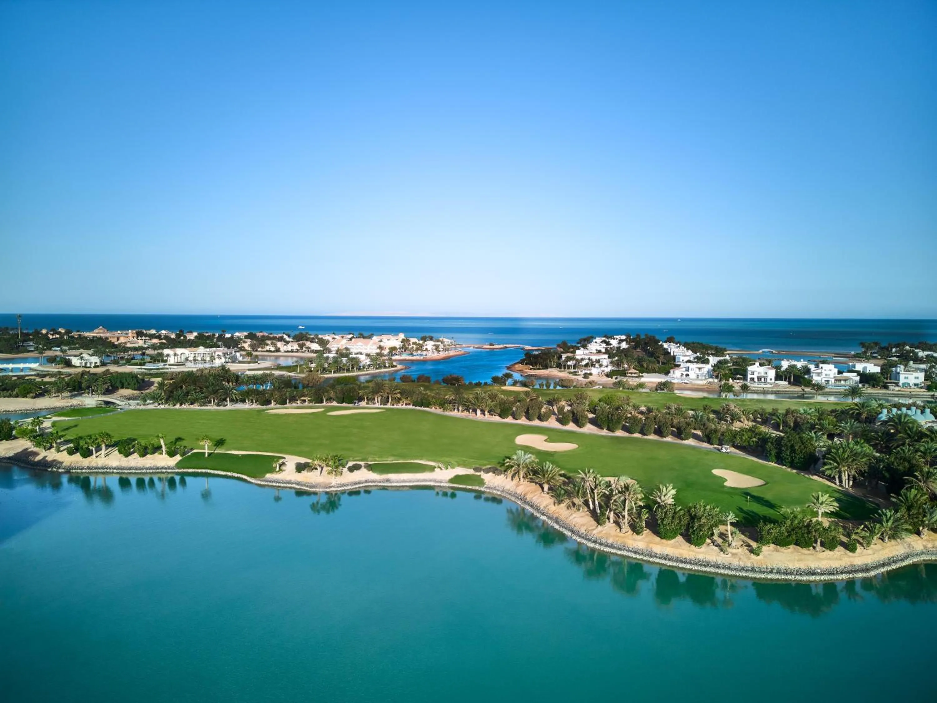 Bird's eye view in The Chedi El Gouna