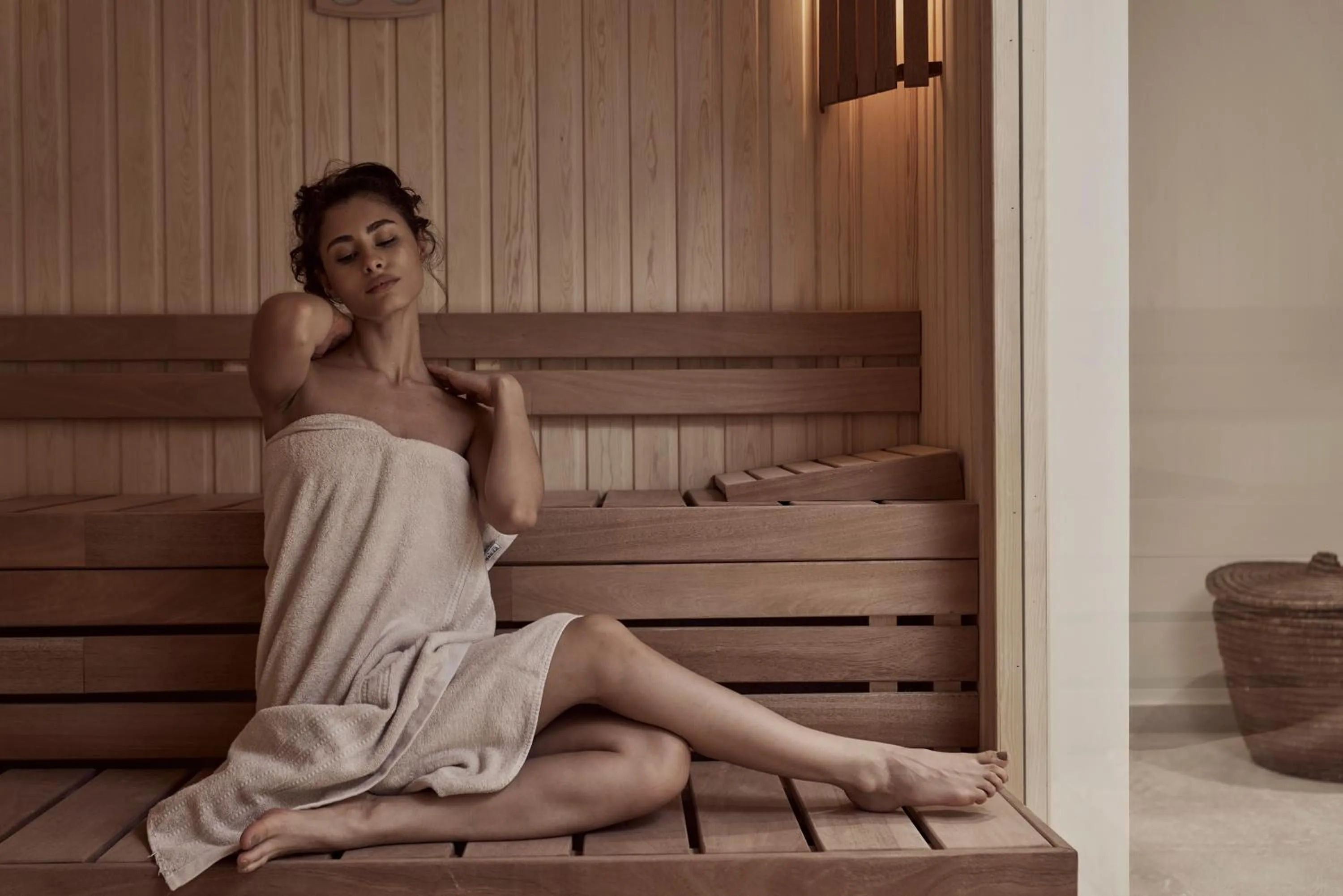 Sauna in The Chedi El Gouna