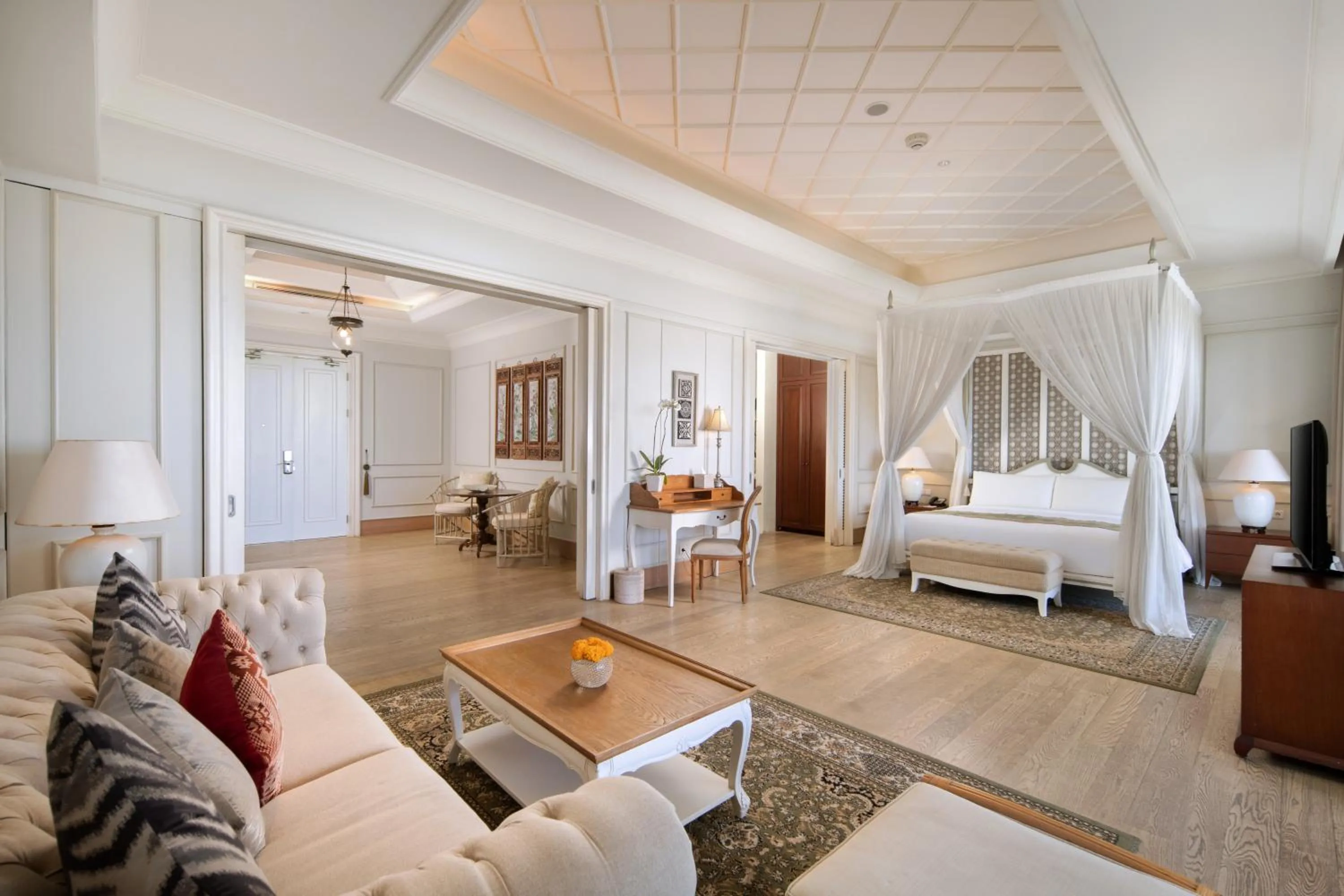 Bed in Rumah Luwih Bali by IHG