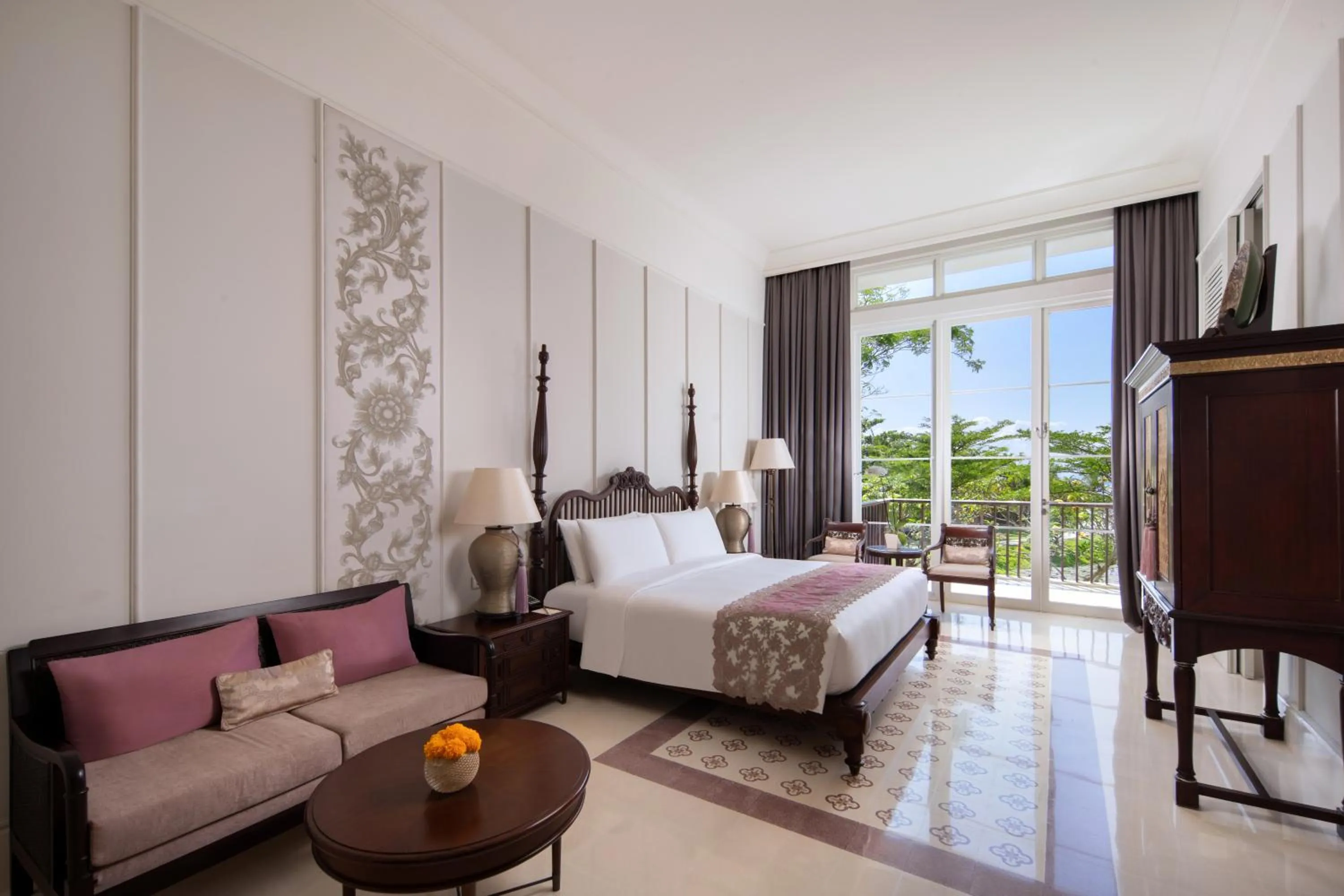 Bed in Rumah Luwih Bali by IHG