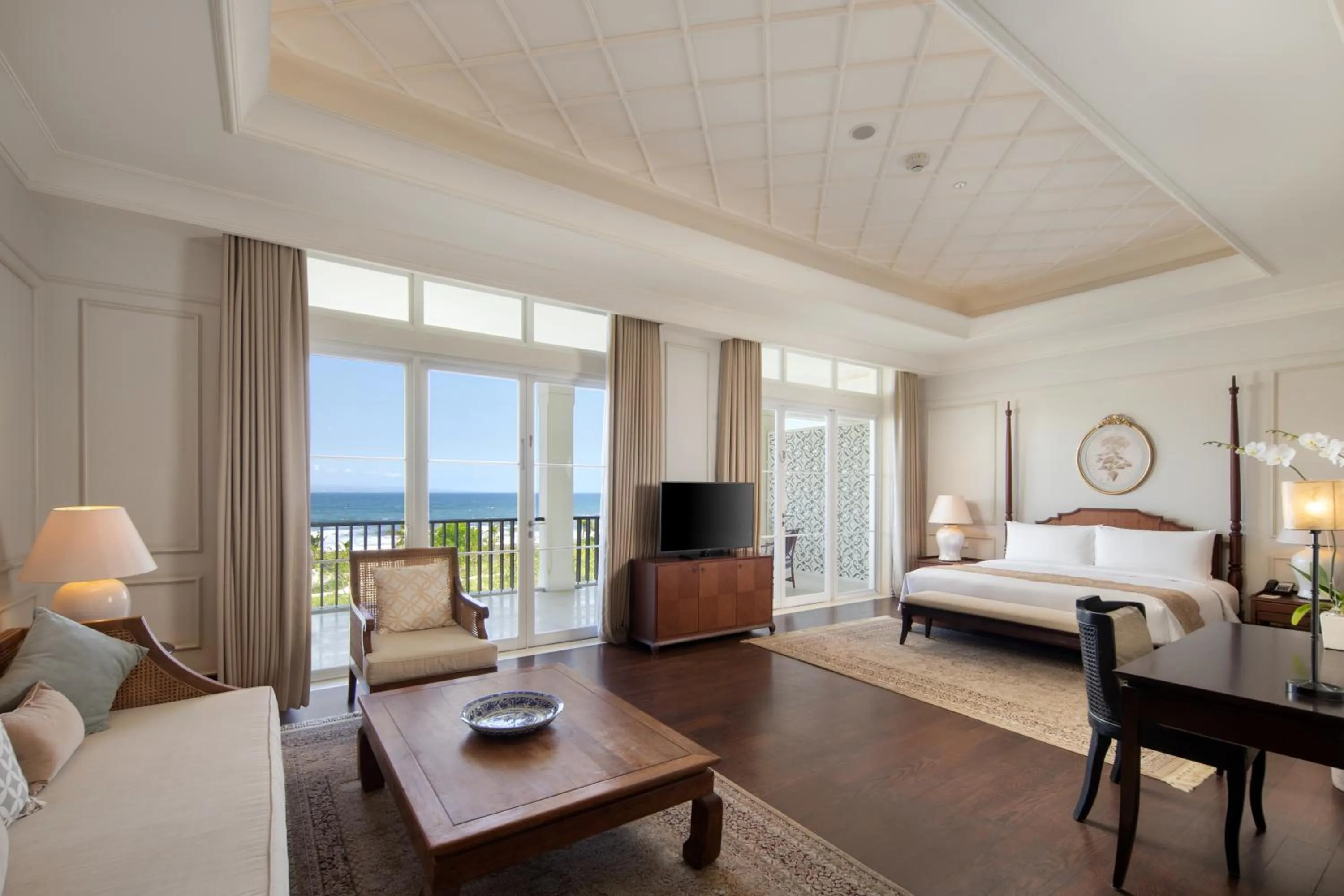 Bed in Rumah Luwih Bali by IHG