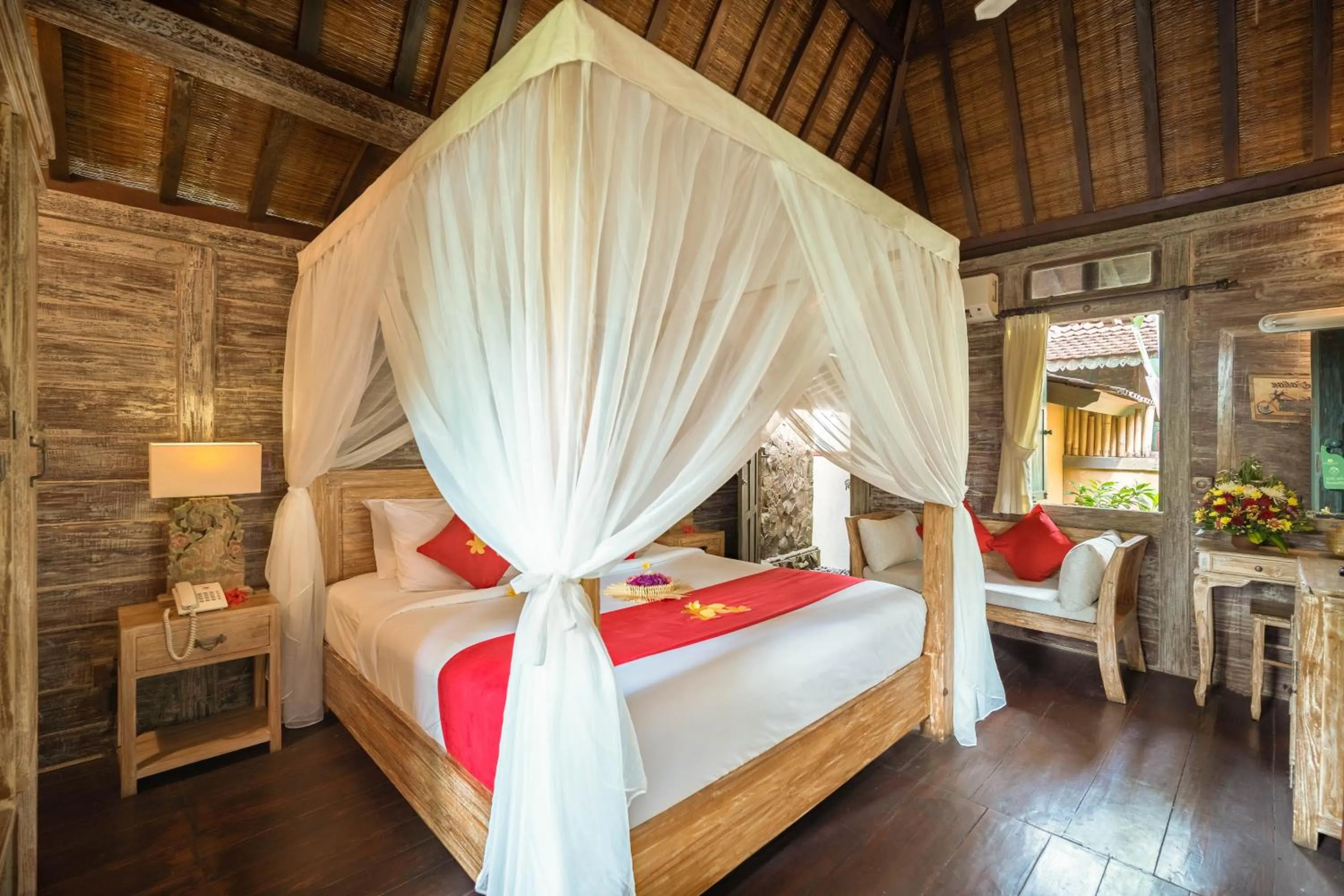 Bedroom, Bed in Villa Nini