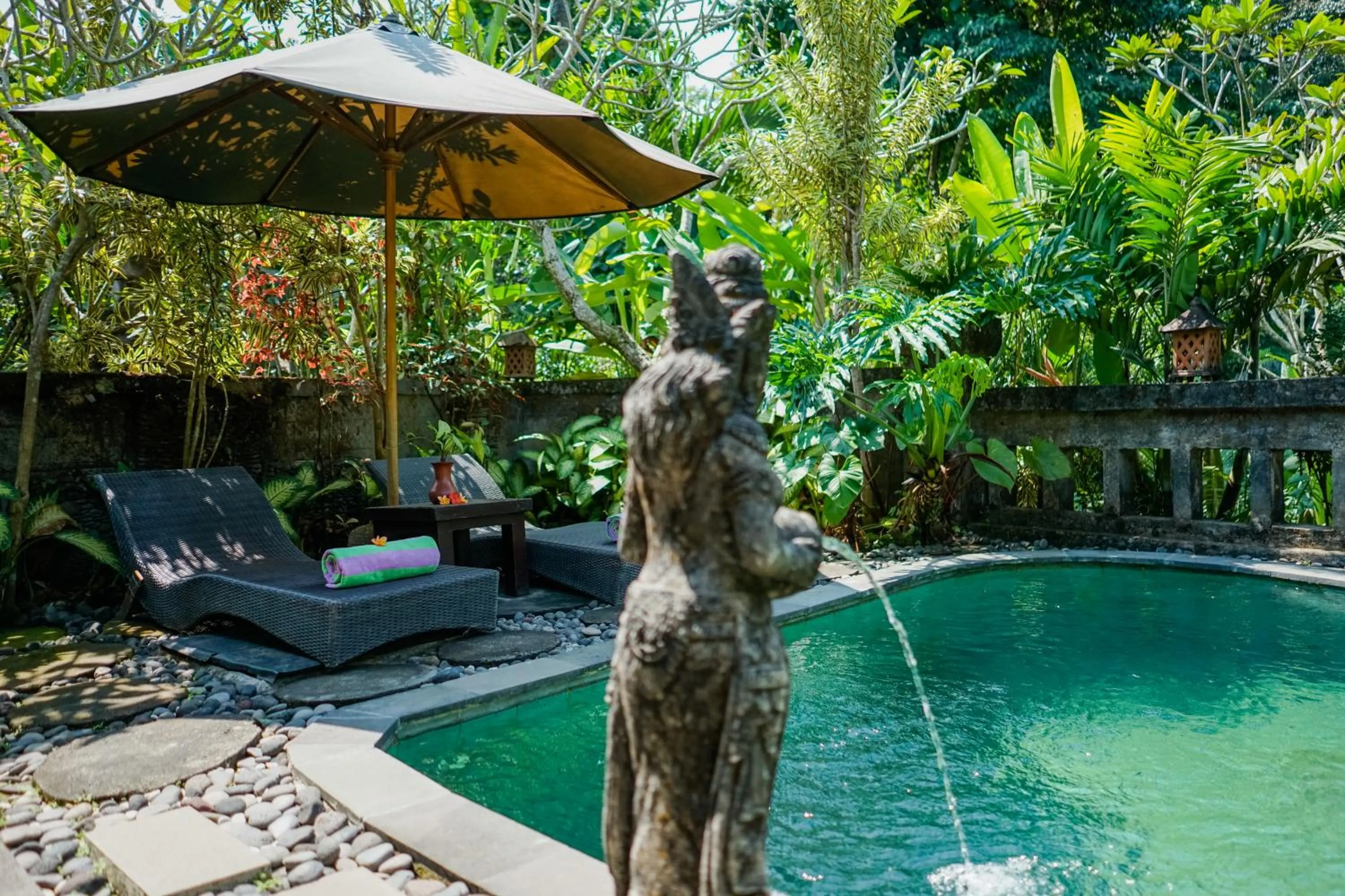 Swimming pool in Villa JJ and Spa Ubud