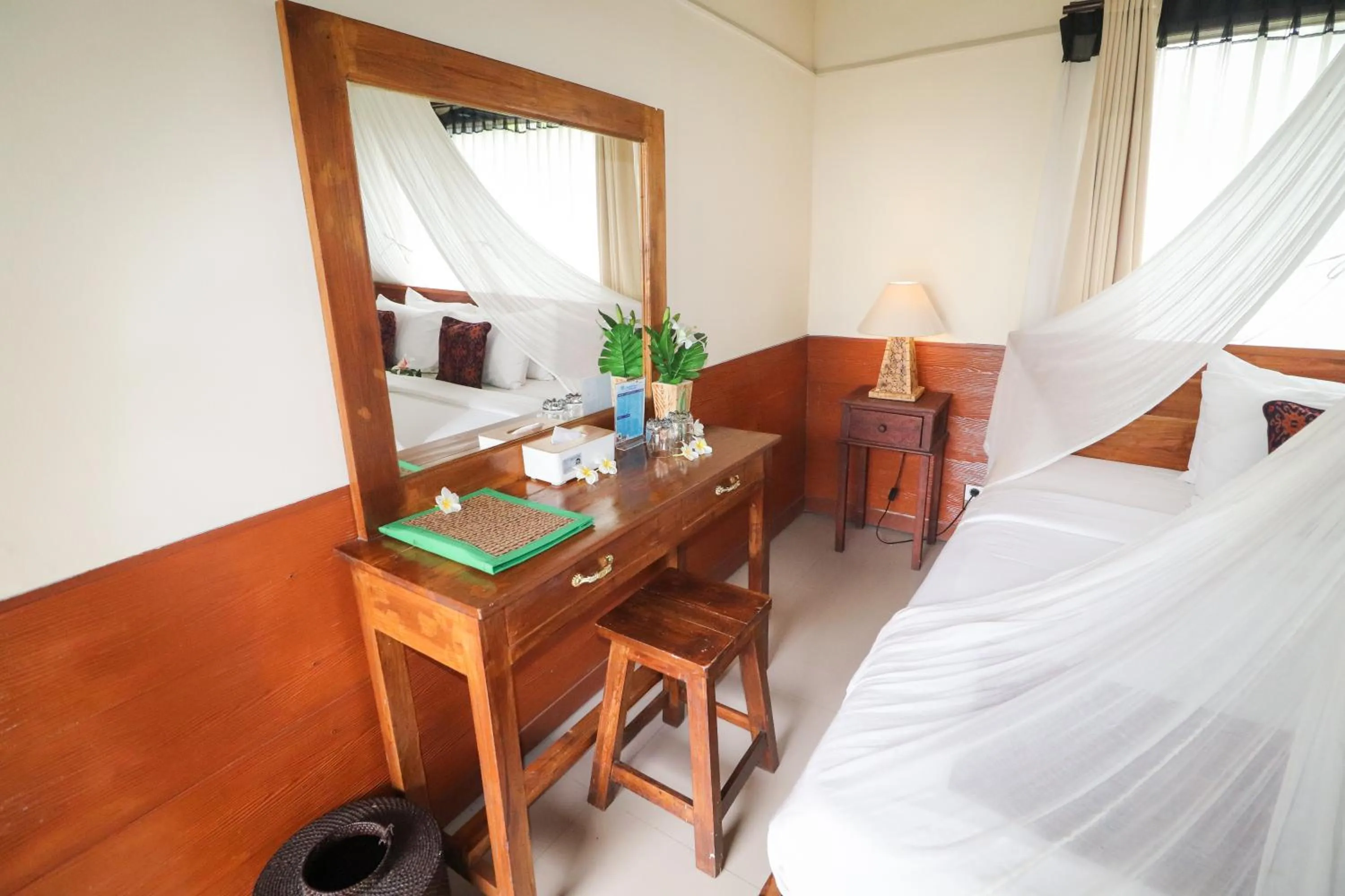 hair dresser, Bed in Villa JJ and Spa Ubud