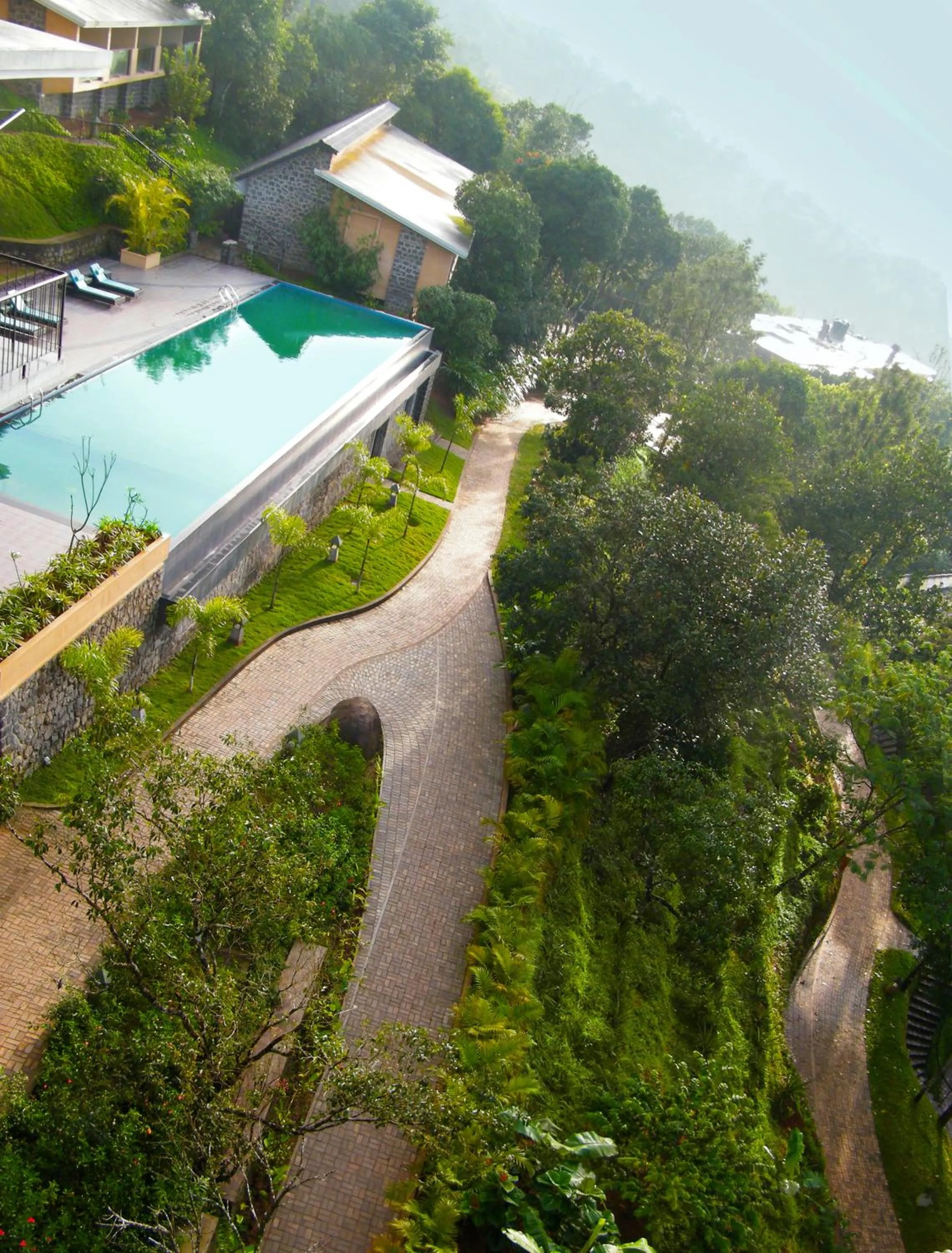 Natural landscape in Poetree Thekkady