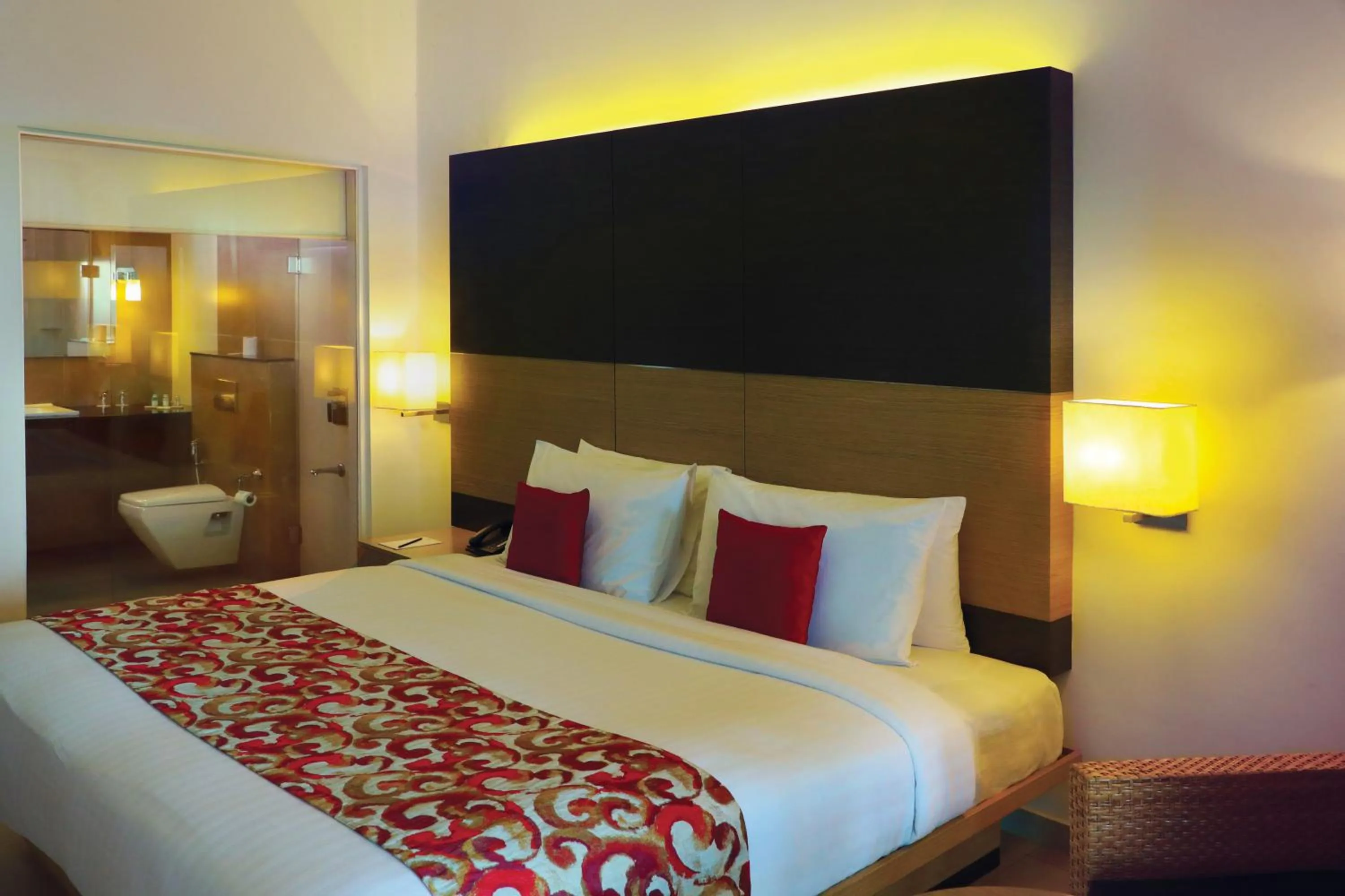 Bed in Poetree Thekkady