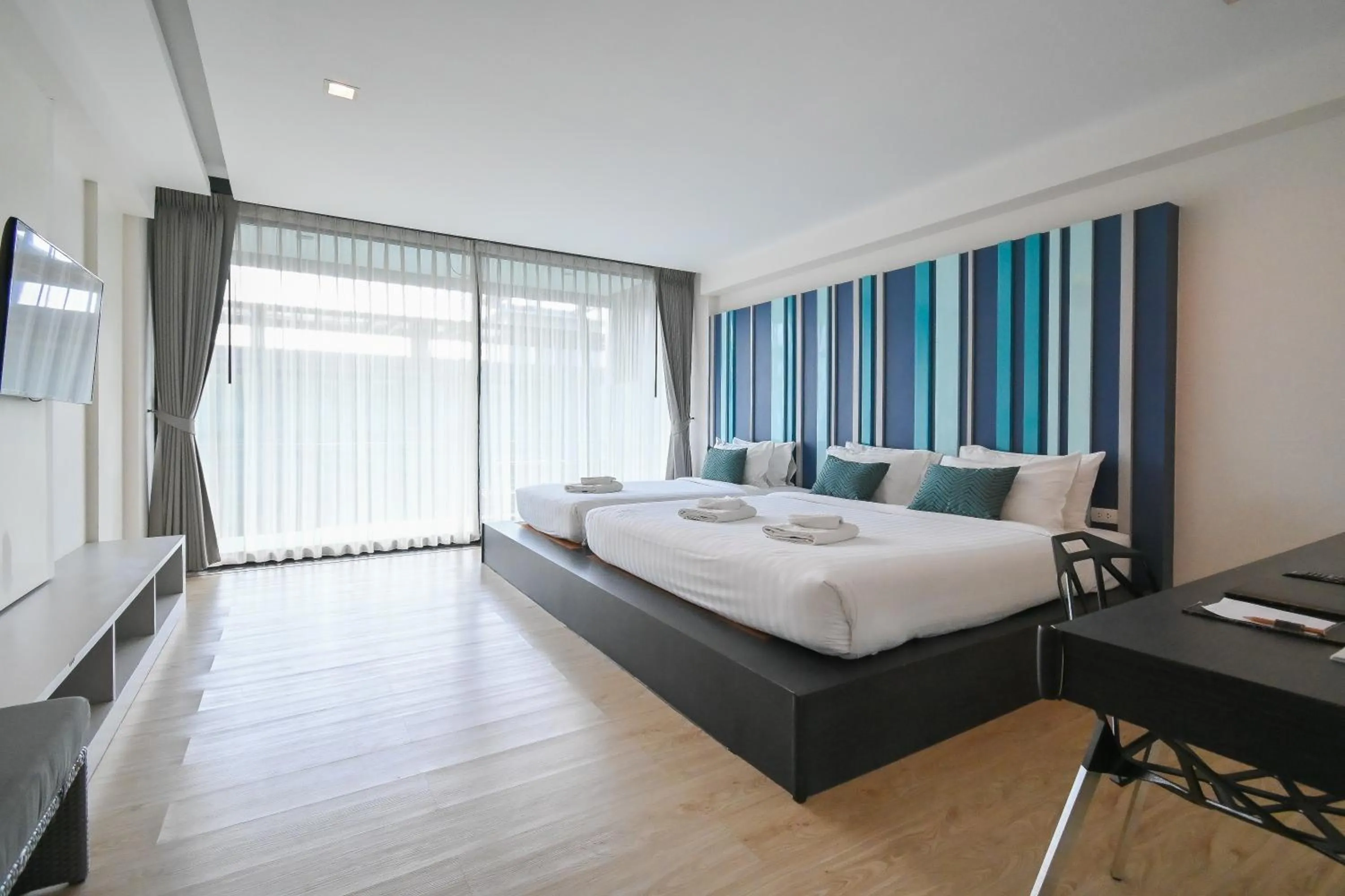 Bedroom, Bed in @T Boutique Hotel