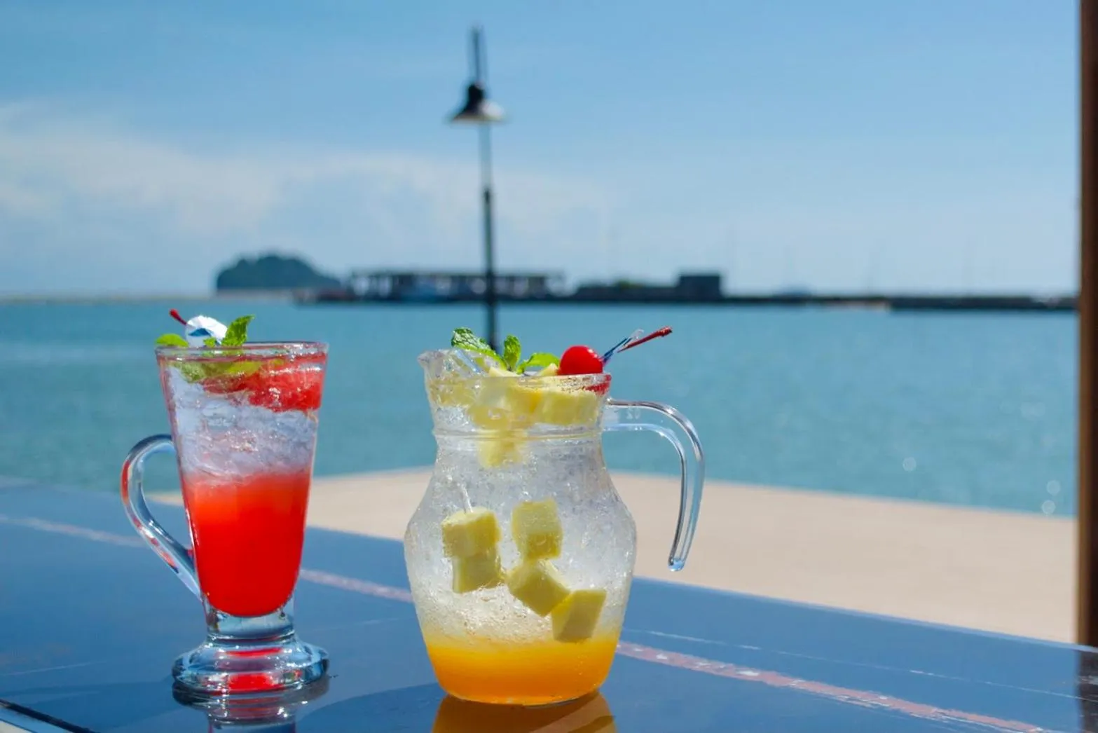 Drinks in @T Boutique Hotel