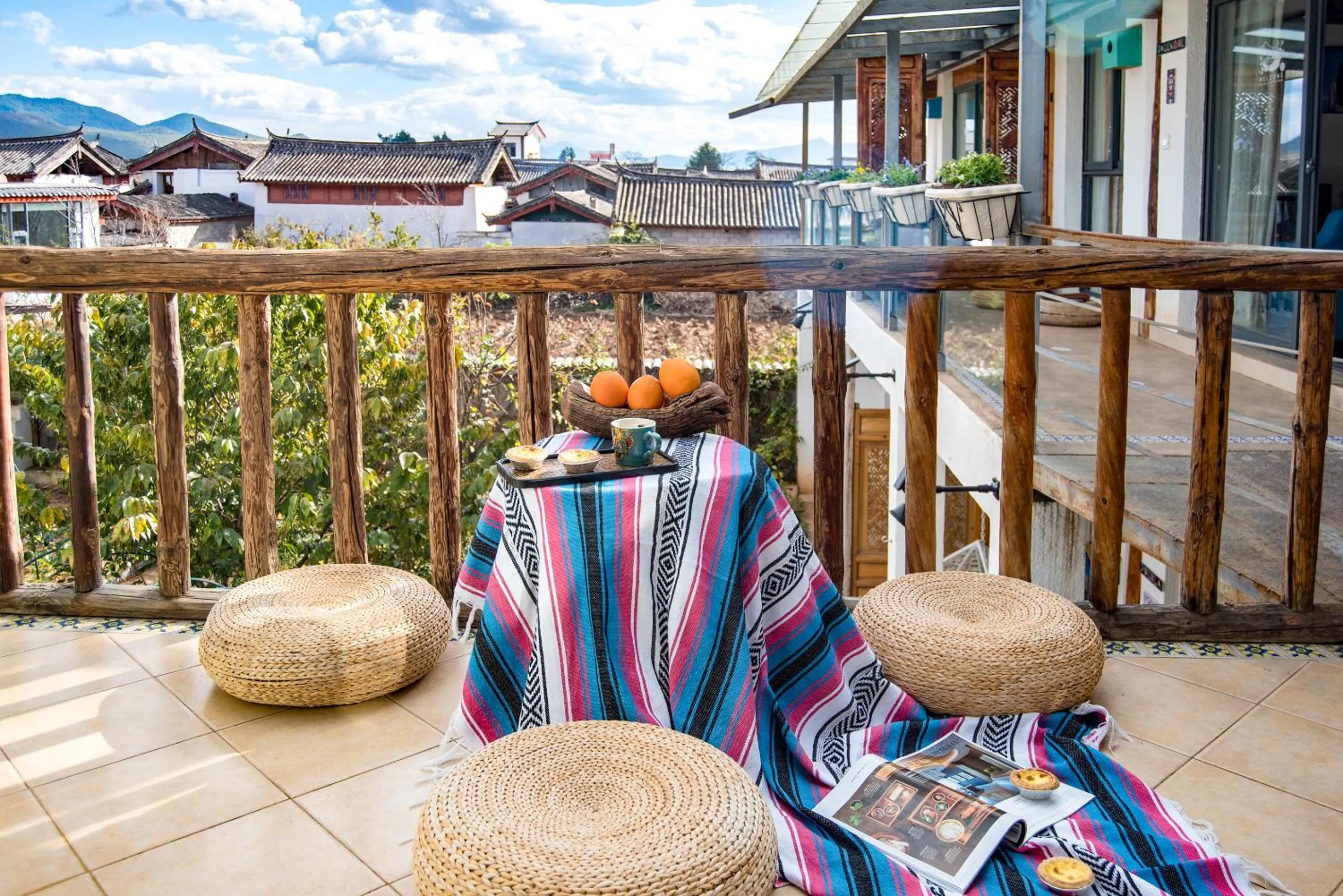 Balcony/Terrace in Baisha Flamingo Hotel
