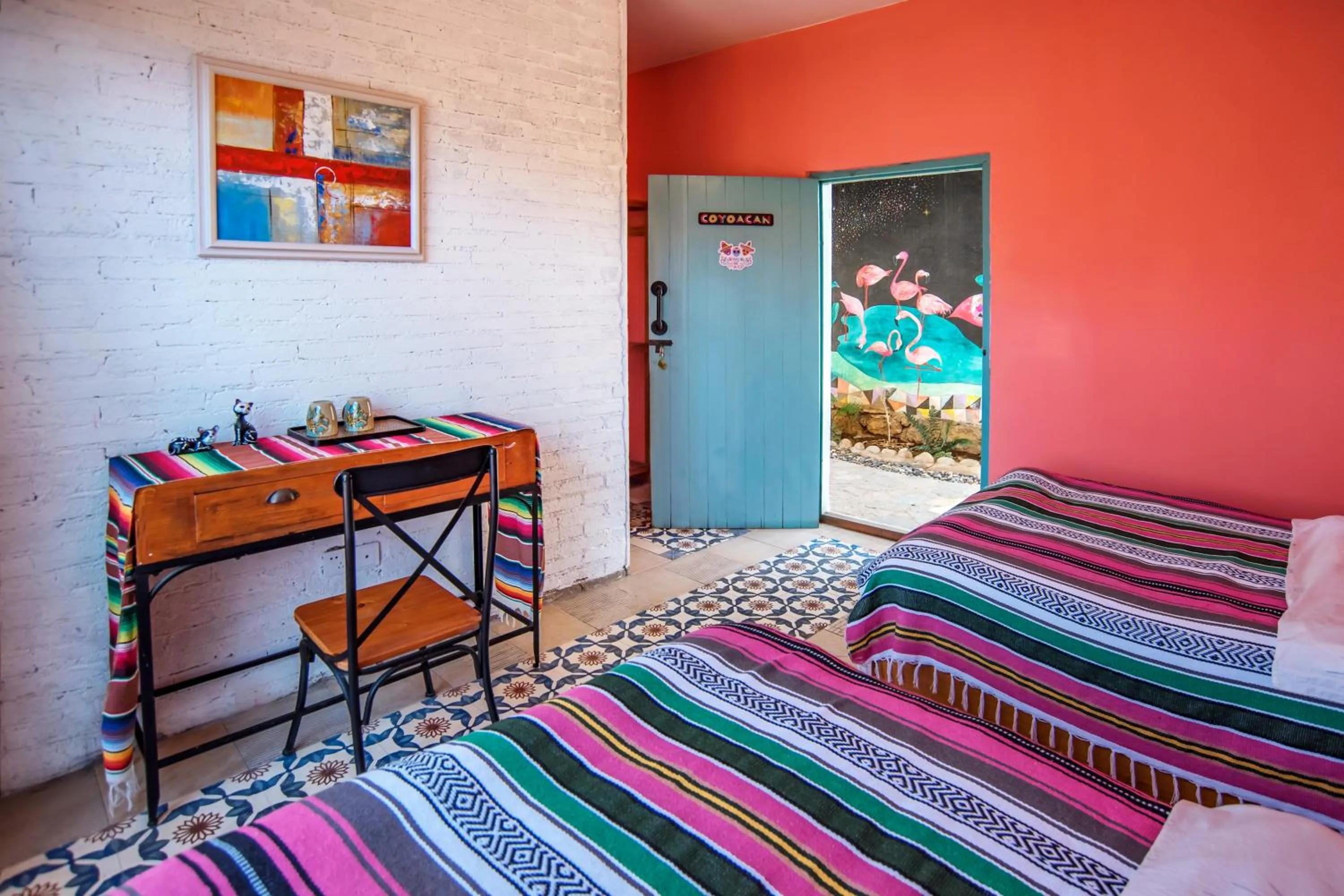 Photo of the whole room, Bed in Baisha Flamingo Hotel