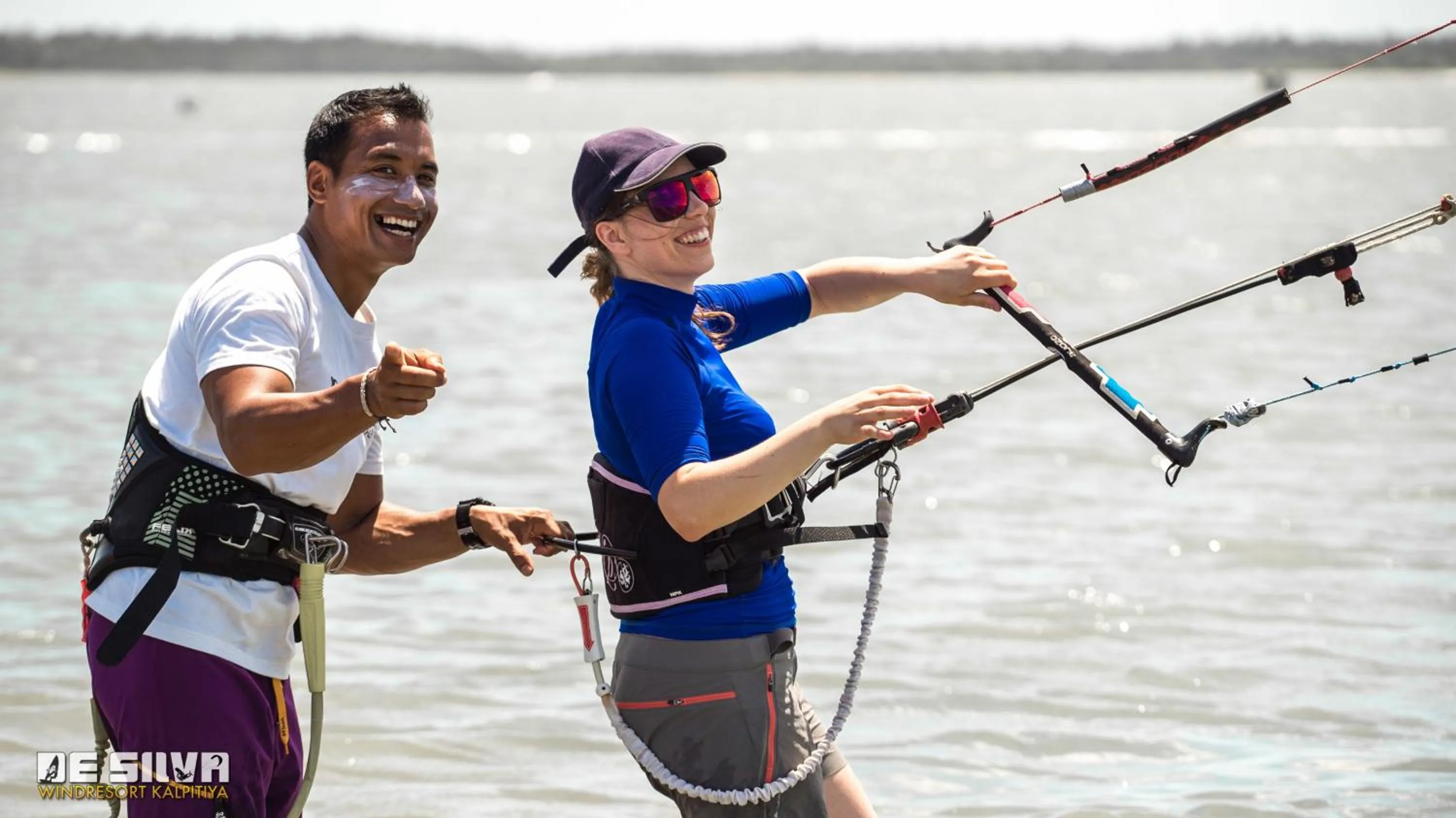 Day in De Silva Wind Resort Kalpitiya - Kitesurfing School Sri Lanka