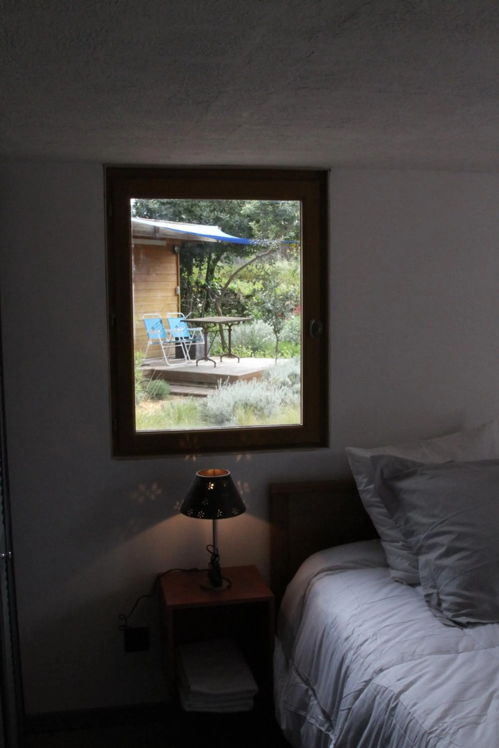 Garden view, Bed in Inn 4 Bears