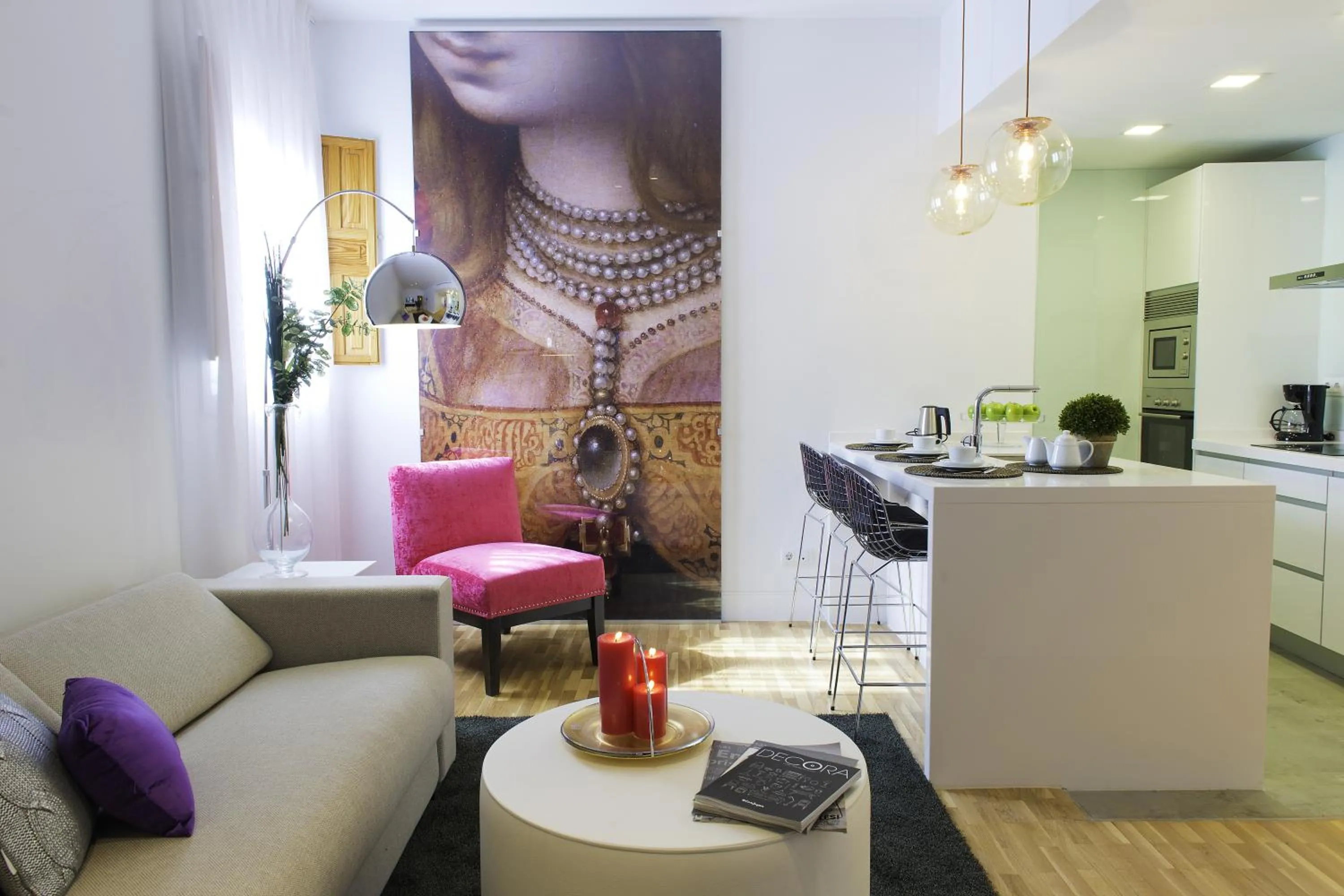 Living room in Palacio Conde Miranda