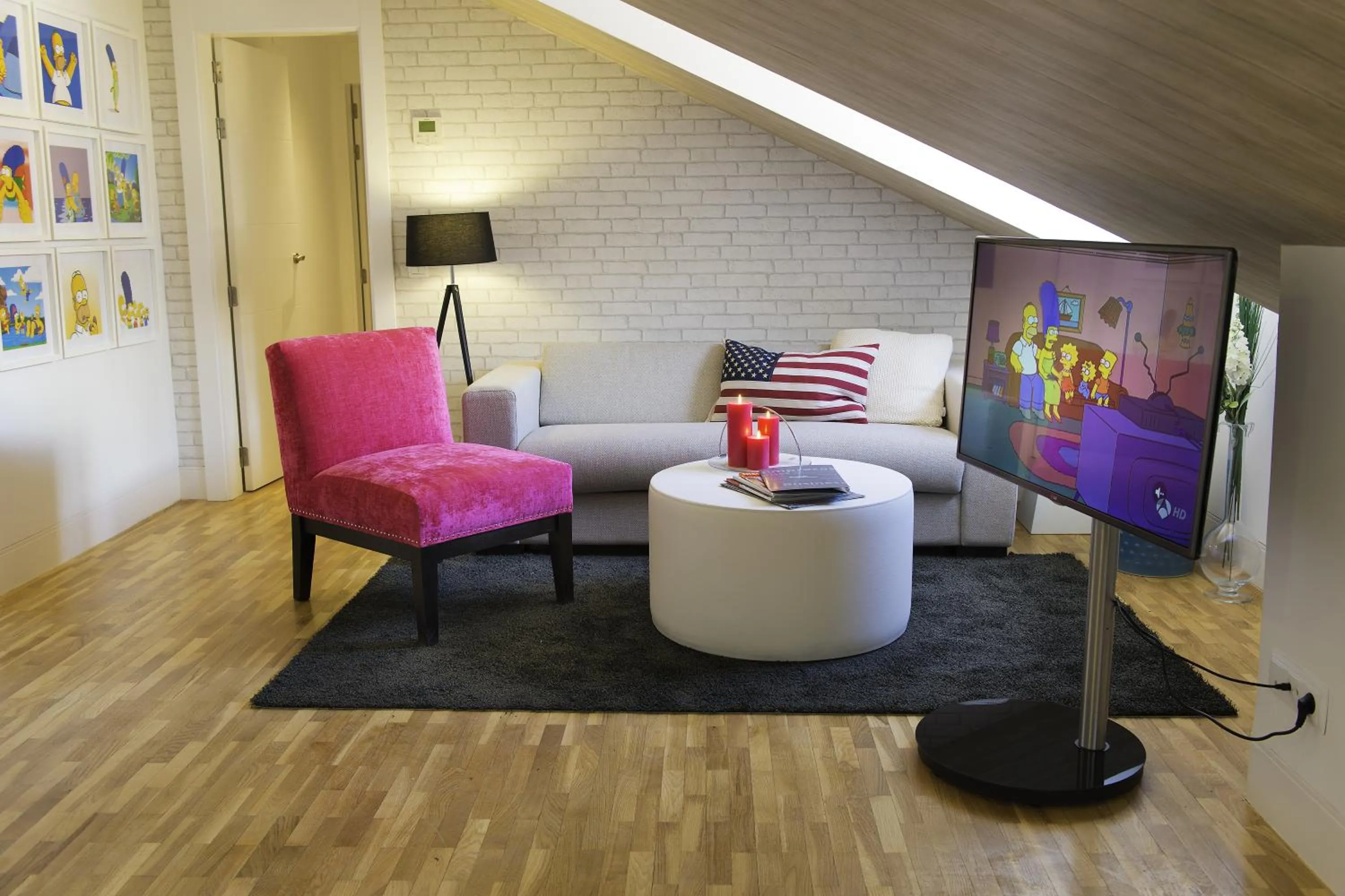 Living room in Palacio Conde Miranda