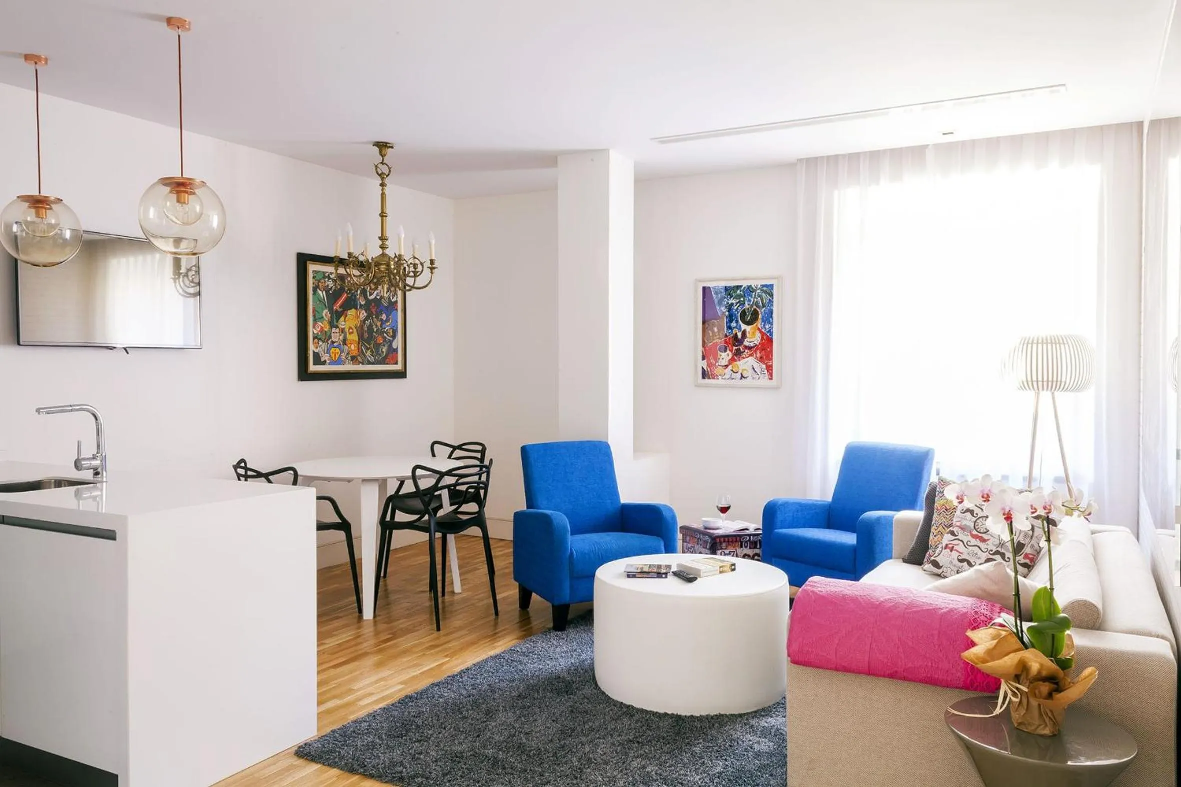 Living room in Palacio Conde Miranda