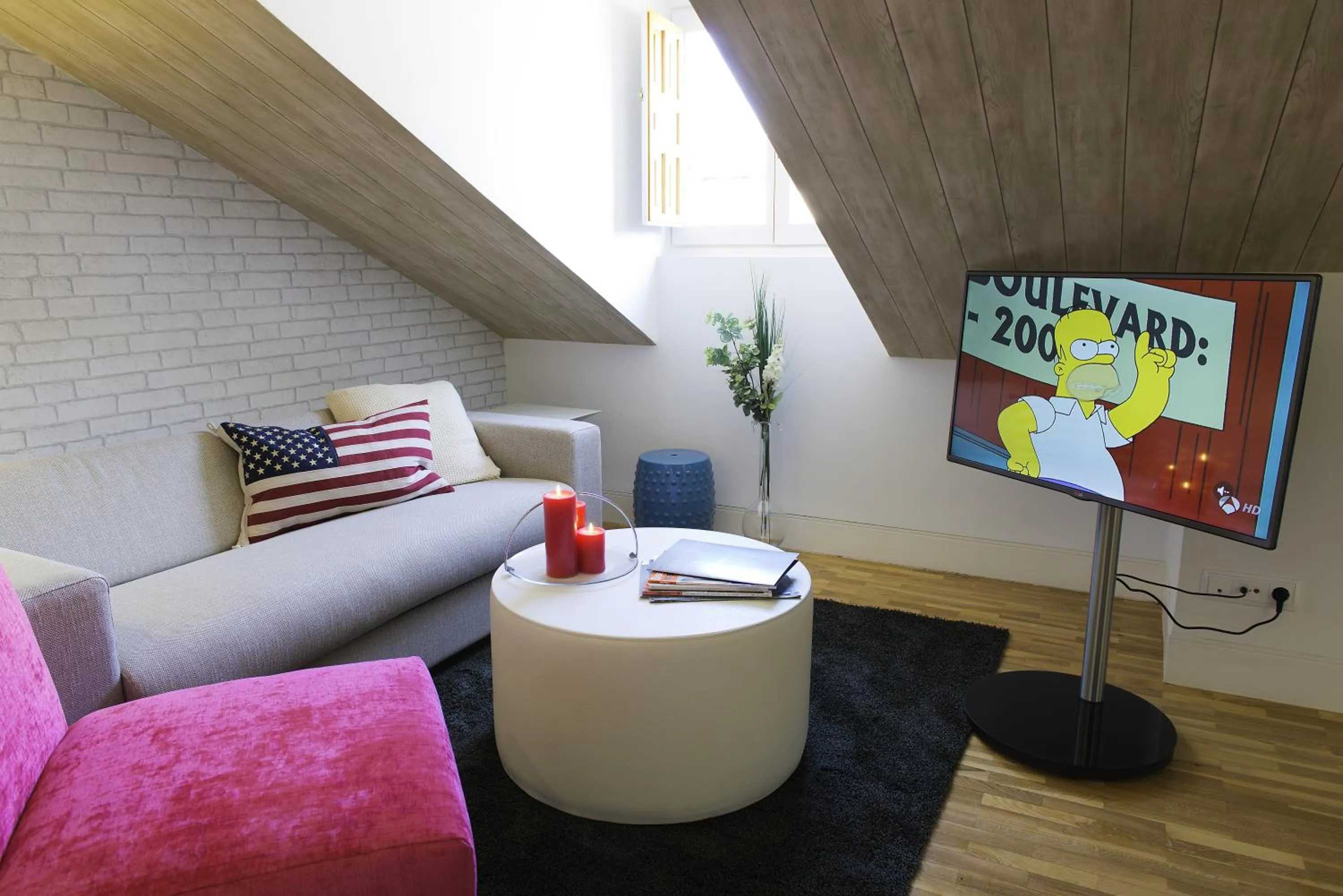 Living room in Palacio Conde Miranda