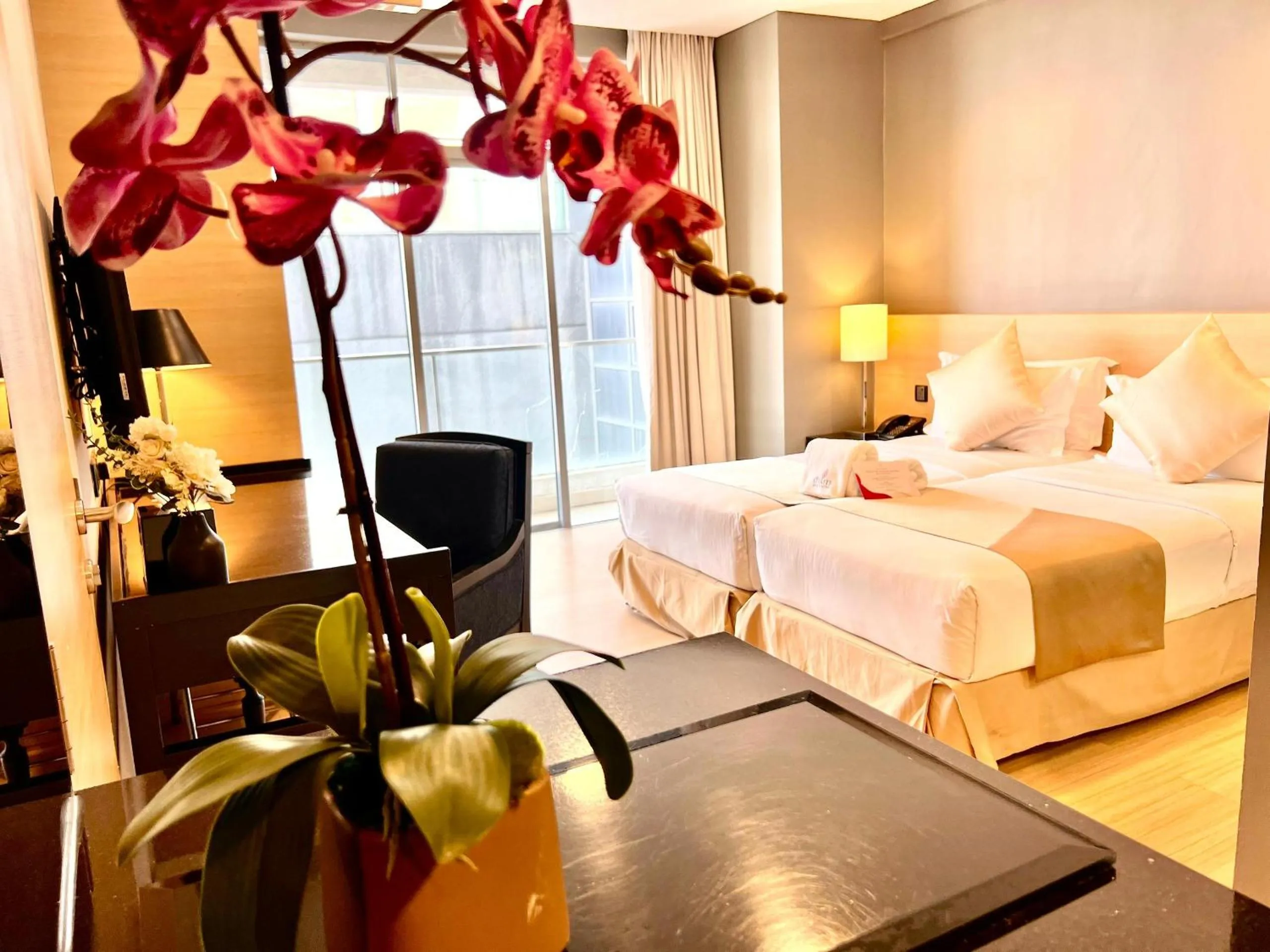 Bedroom, Bed in ASIA MELAKA HOTEL managed by The Straits Hotel & Suites 马六甲亚逸酒店