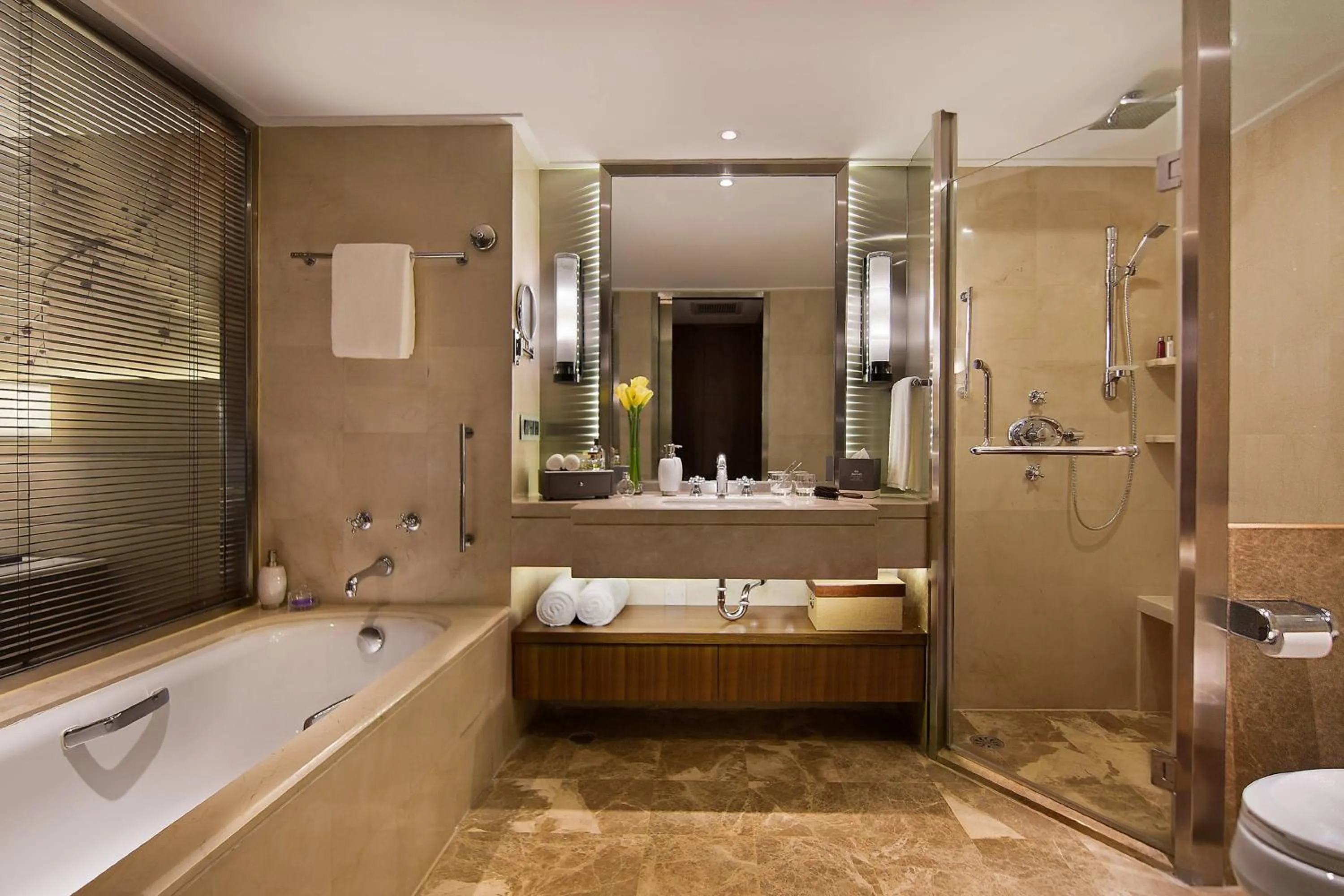 Bathroom in Marriott Executive Apartments Tianjin TEDA