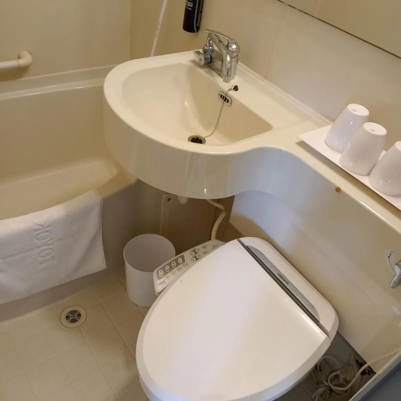 Bathroom in ibis budget Phnom Penh Riverside