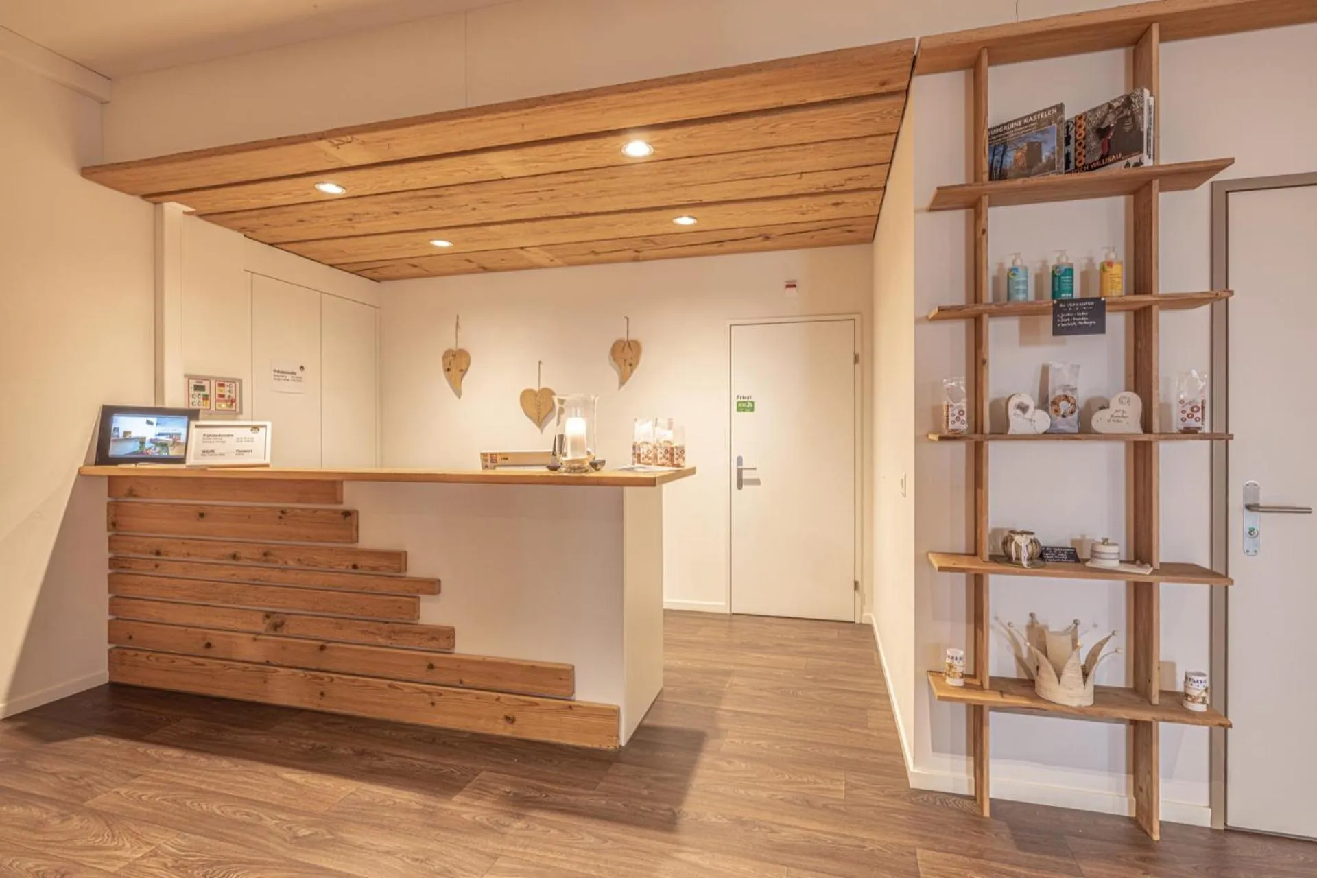 Lobby or reception in B&B Hotel Peter und Paul