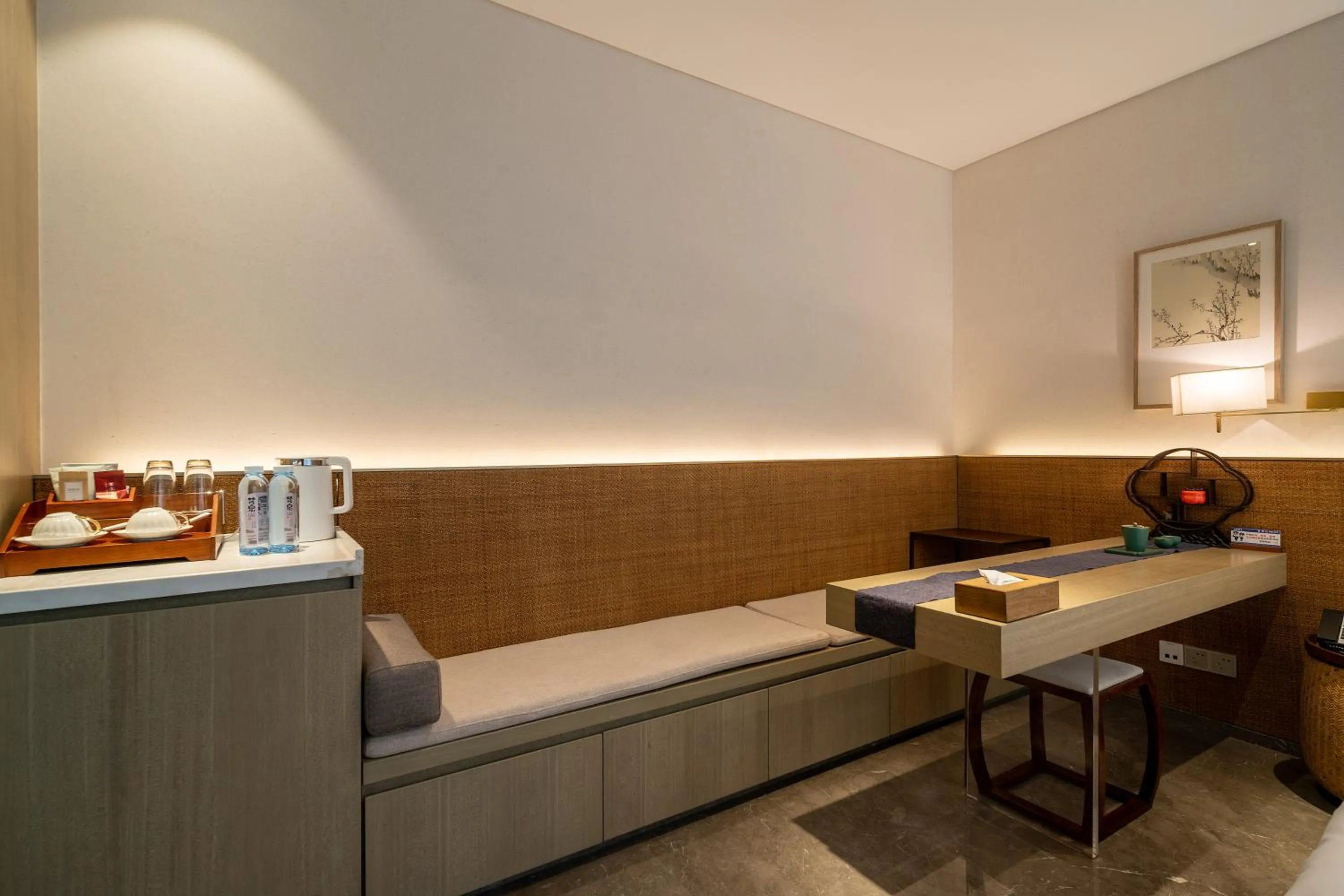 Budget Twin Room in Yangzhou Seclusive Life Hot Spring Resort