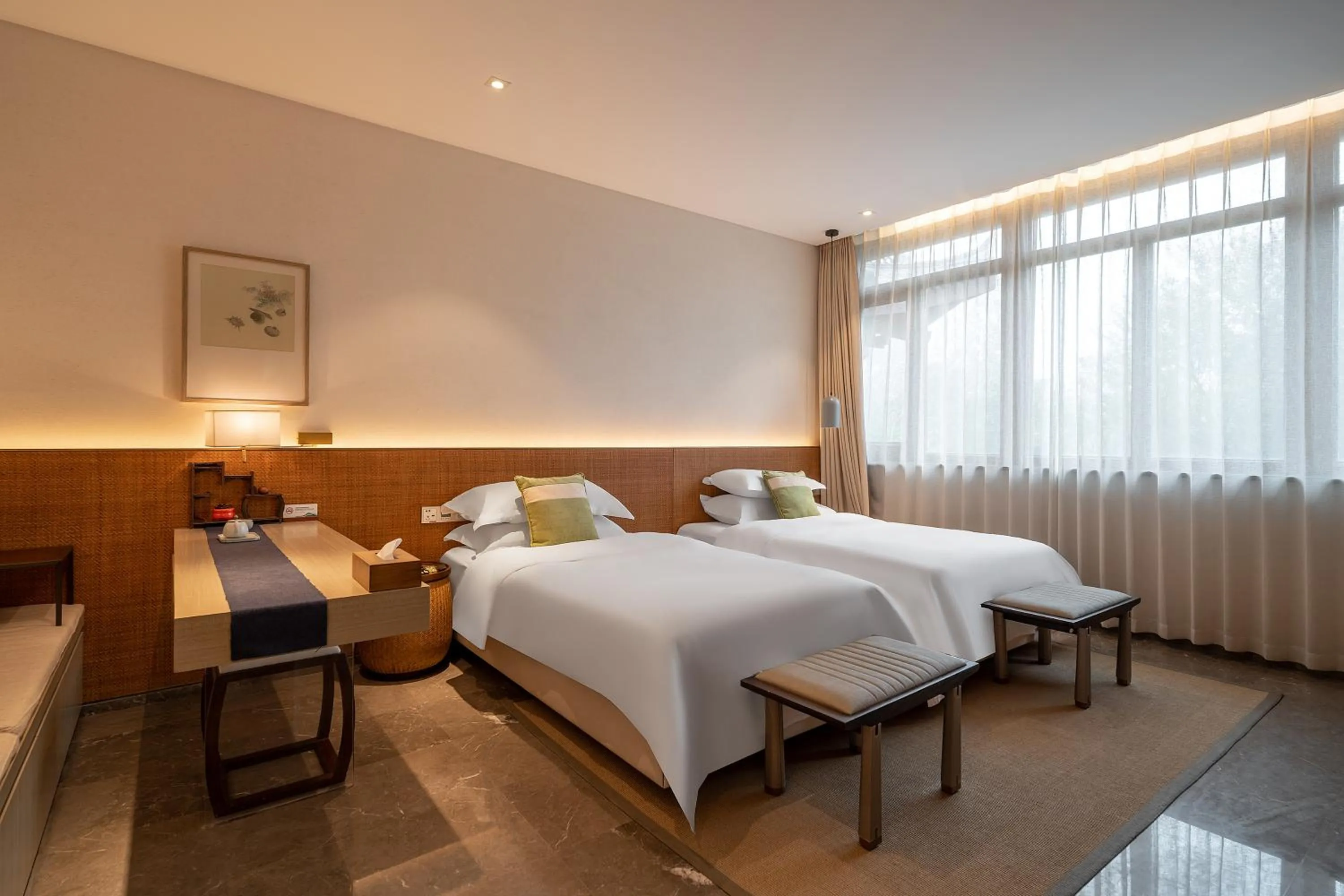 Superior Twin Room in Yangzhou Seclusive Life Hot Spring Resort