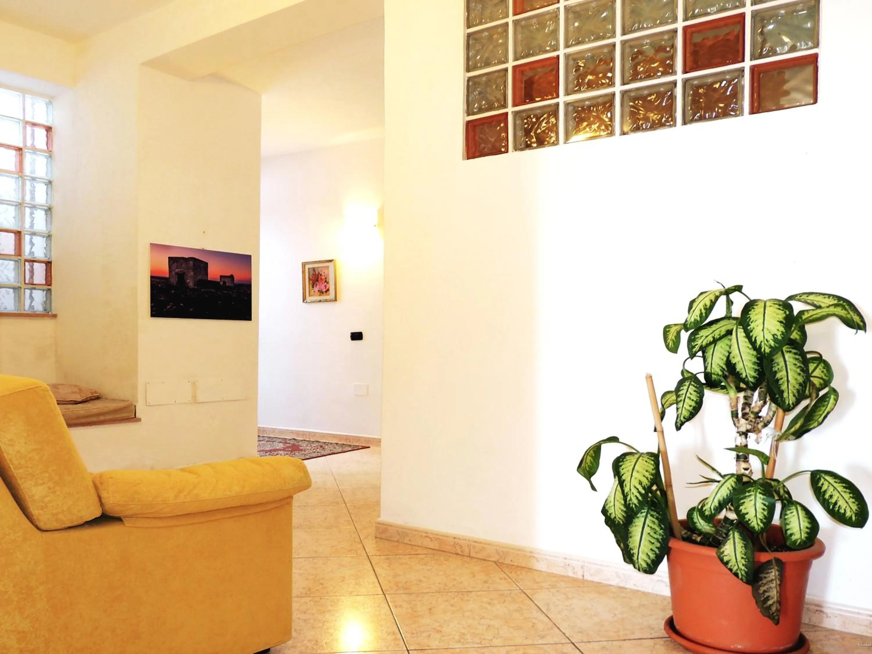 Seating area in Hotel Porto Badisco