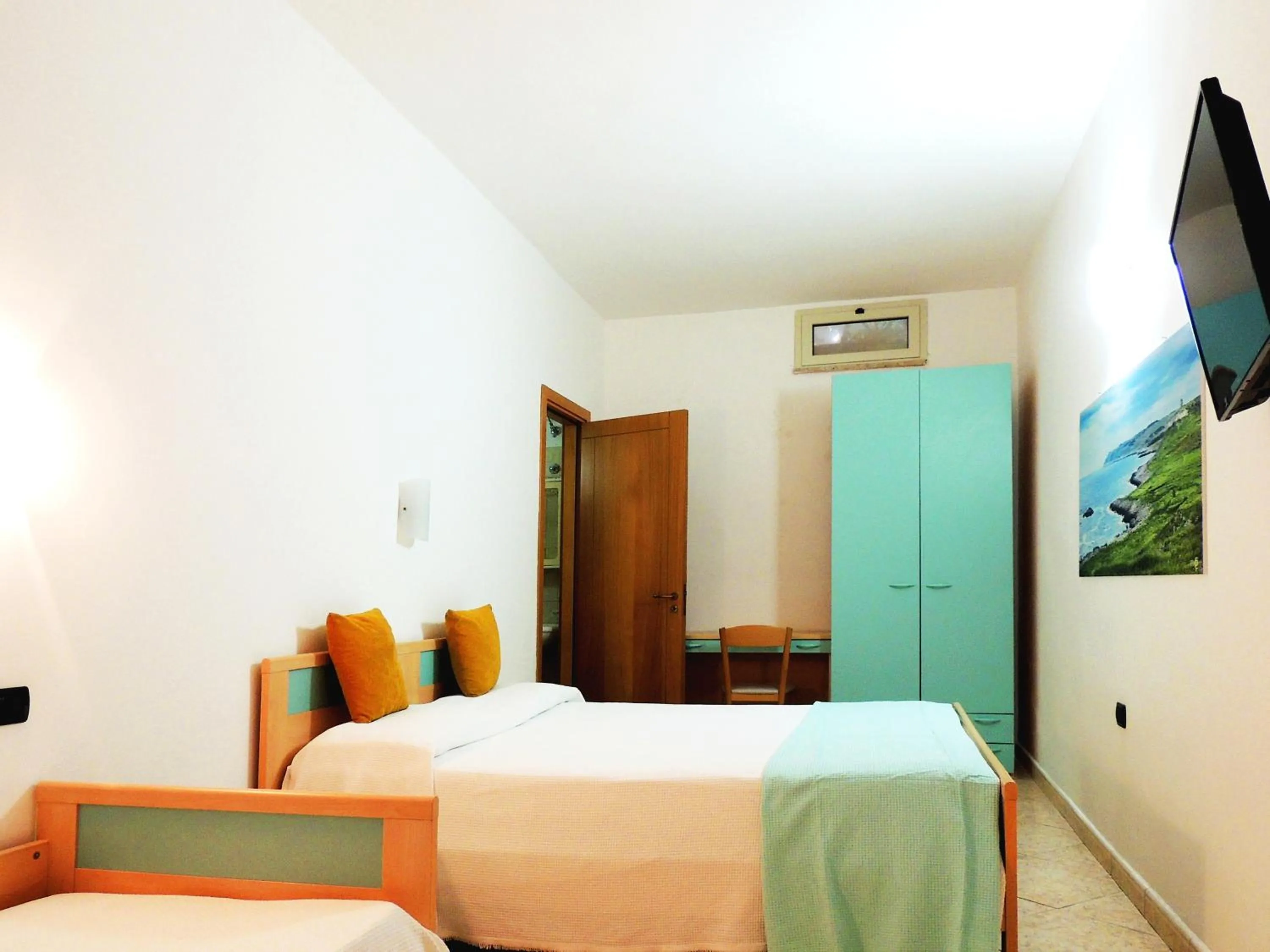 Bedroom, Bed in Hotel Porto Badisco